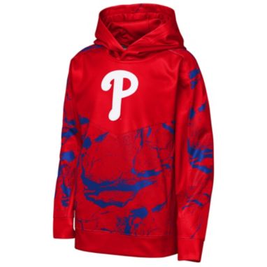 sorry, MLB Team Apparel Youth Philadelphia Phillies Red Offensive Line Pullover Hoodie is currently out of stock