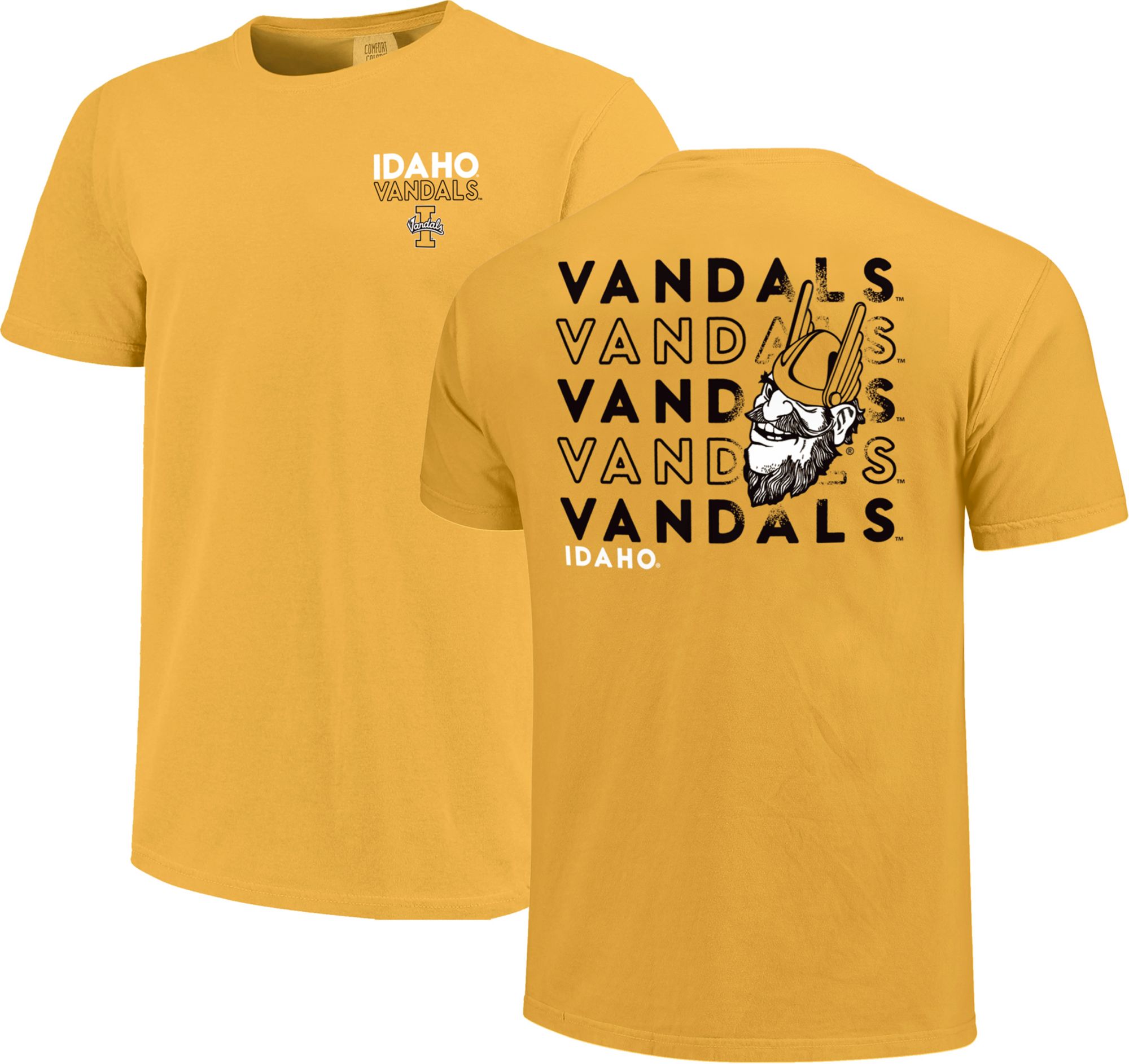 Image One Men's Idaho Vandals Citrus Stacked Mascot T-Shirt product image