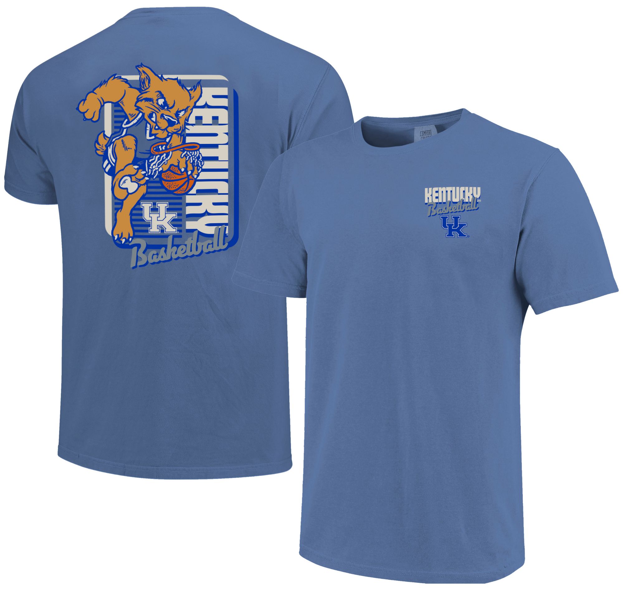 Image One Men's Kentucky Wildcats Blue Mascot T-Shirt product image