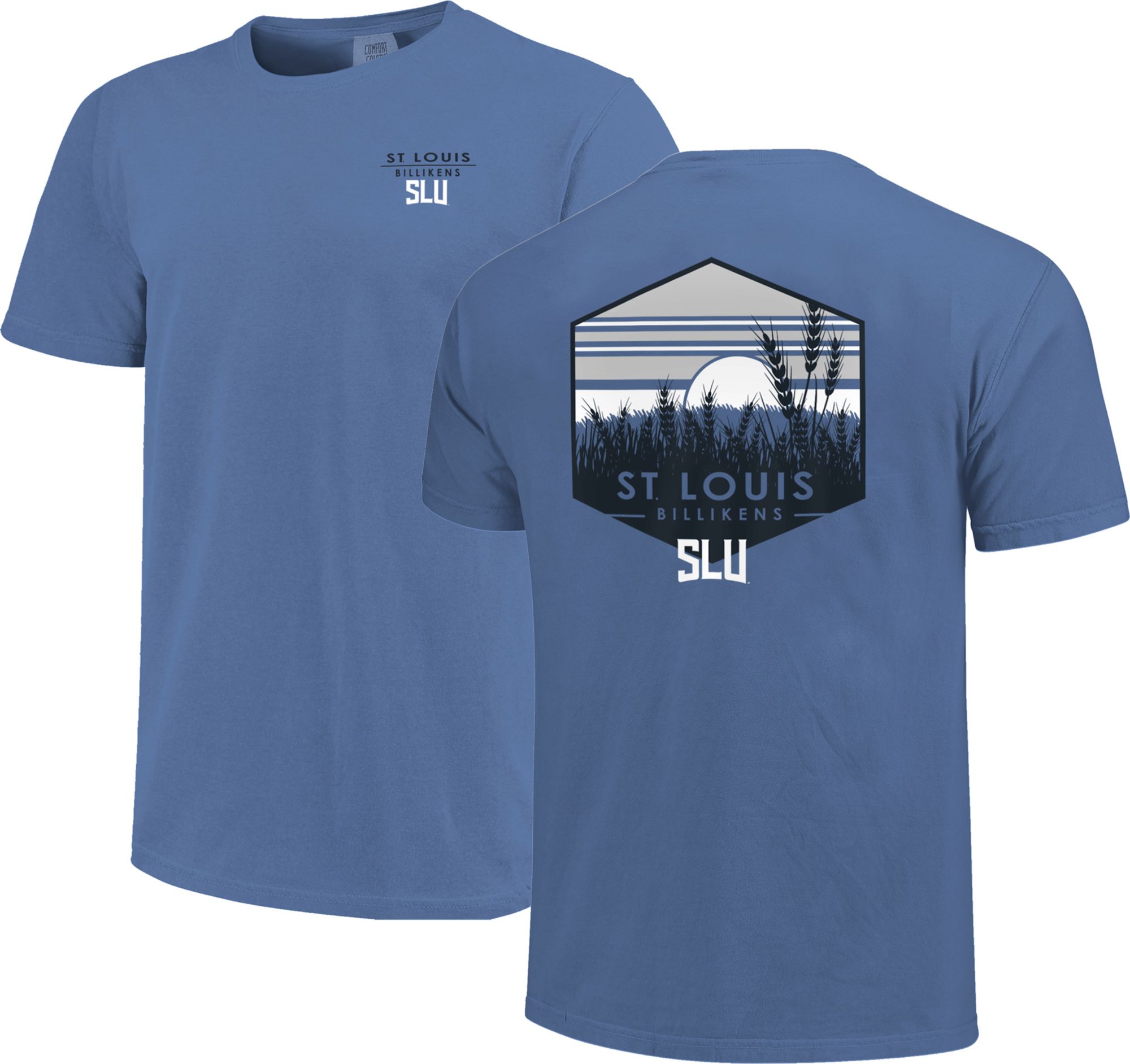 Image One Men's Saint Louis Billikens Blue Mascot T-Shirt product image