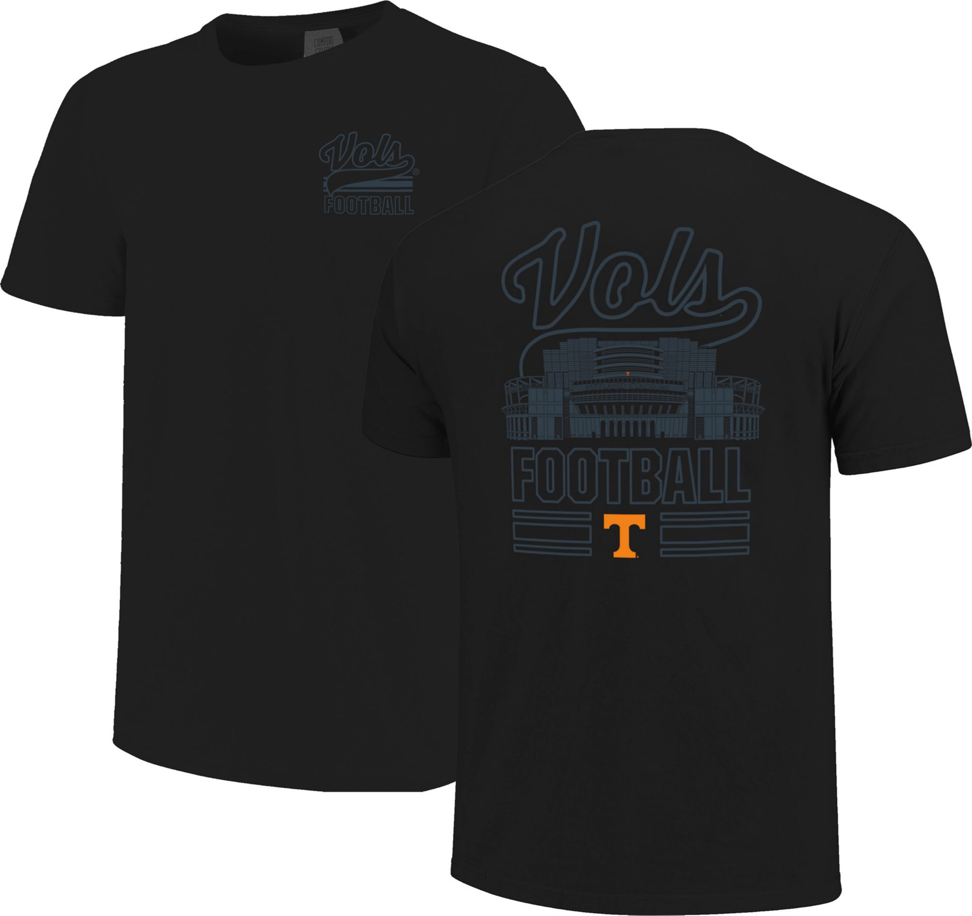 Image One Men's Tennessee Volunteers Black Blackout T-Shirt product image