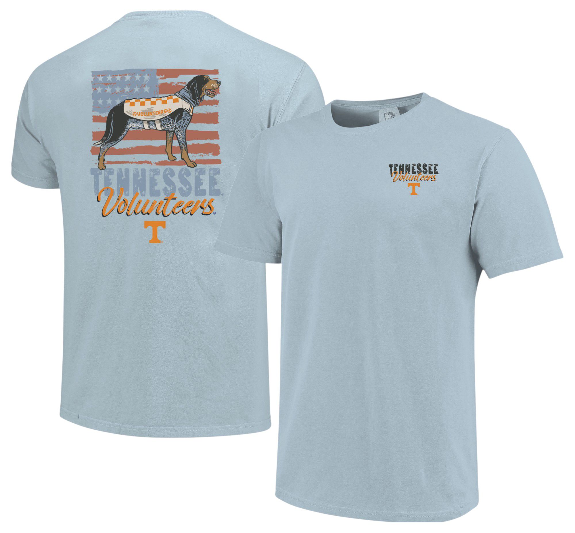 Image One Adult Tennessee Volunteers Americana Light Blue T-Shirt product image