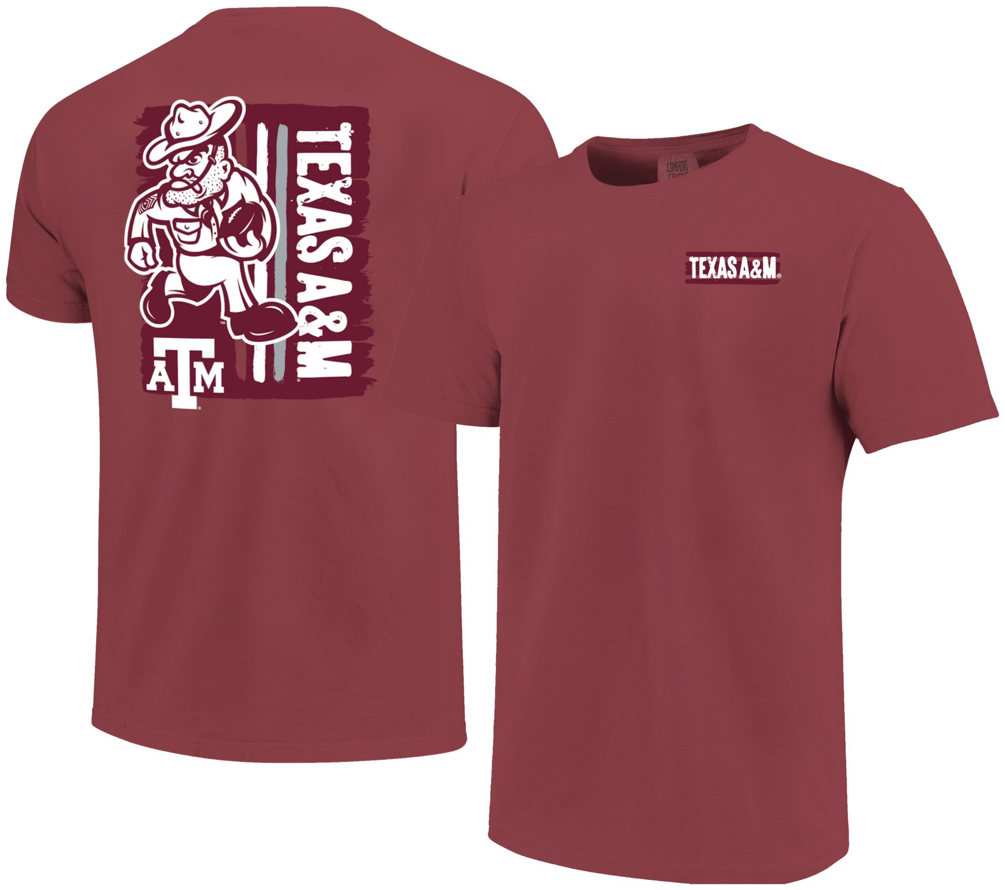 Image One Men's Texas A&M Aggies Brick Mascot T-Shirt product image