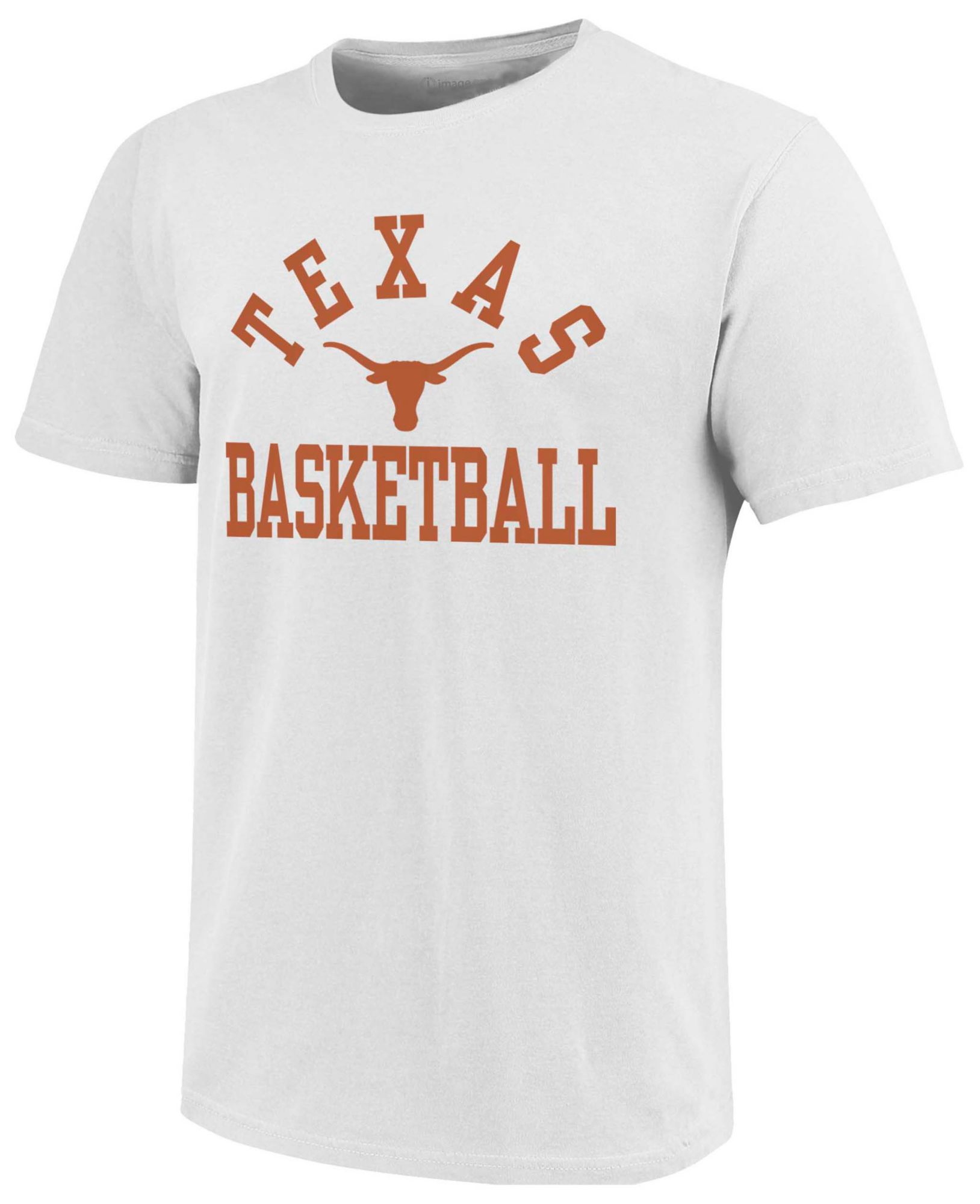 Image One Men's Texas Longhorns White Basketball T-Shirt product image