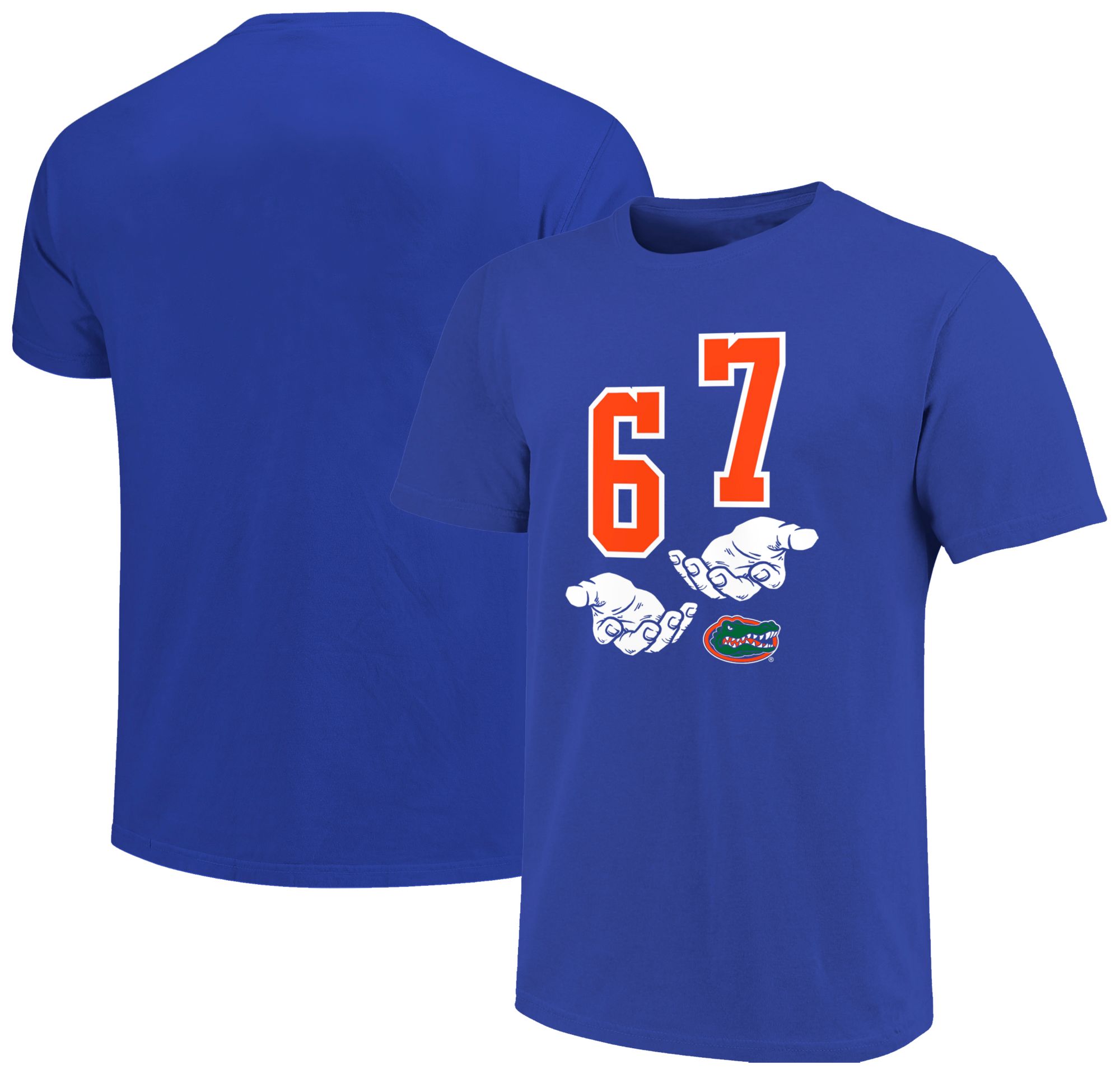 Image One Youth Florida Gators Royal Six Seven T-Shirt product image