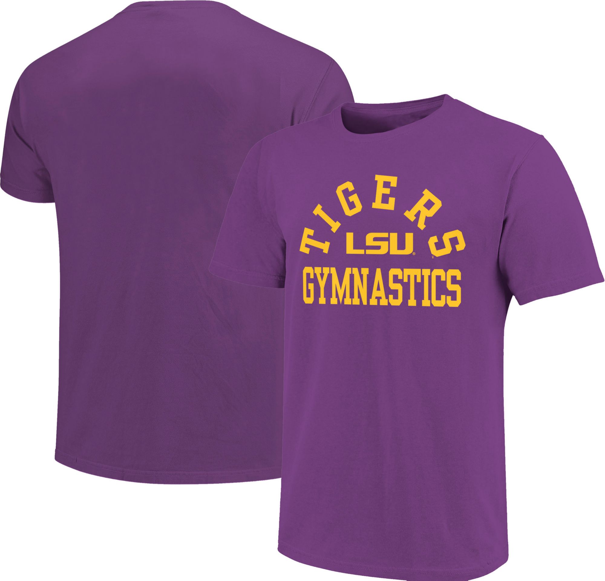 Image One Youth LSU Tigers Arch Gymnastics Purple T-Shirt product image
