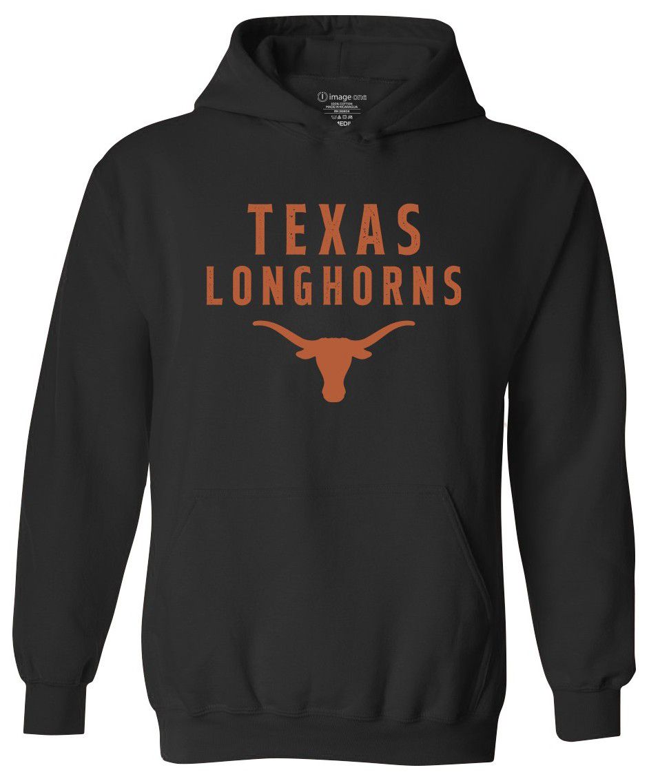 Image One Youth Texas Longhorns Black Hoodie product image