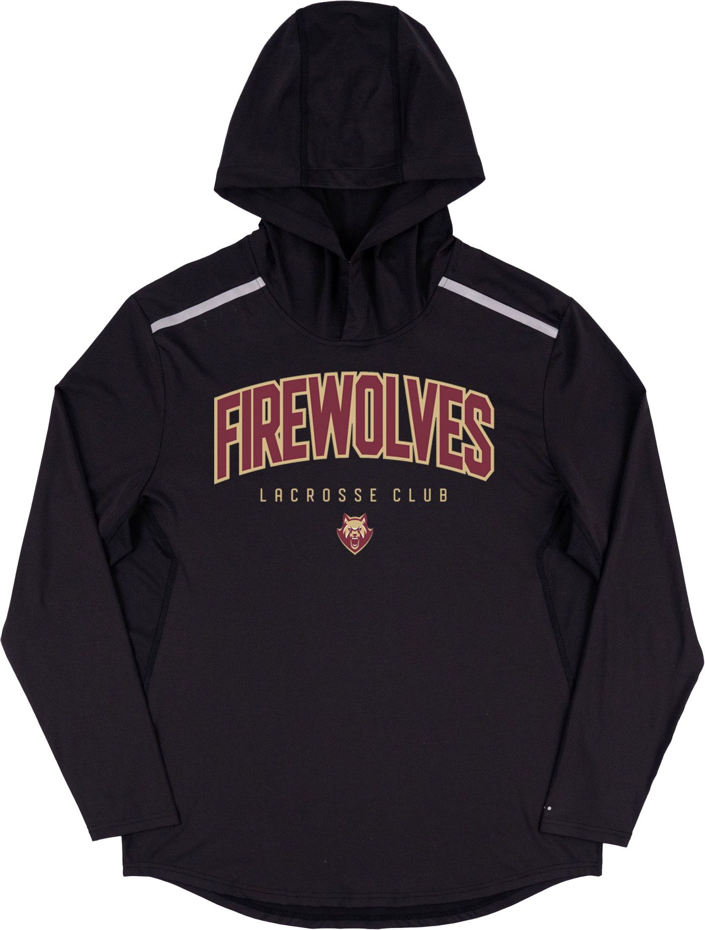 Novus Clothing Men's Albany FireWolves Black Ascension Pullover Hoodie product image