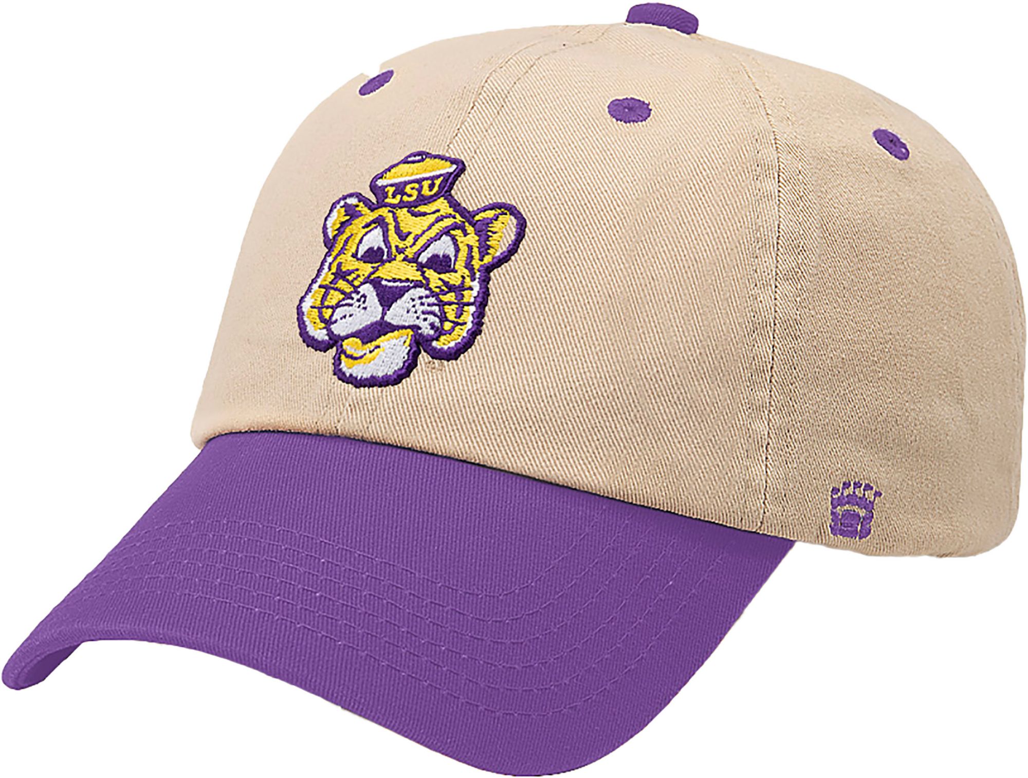 Homefield Adult LSU Tigers Natural Vintage Dad Hat product image