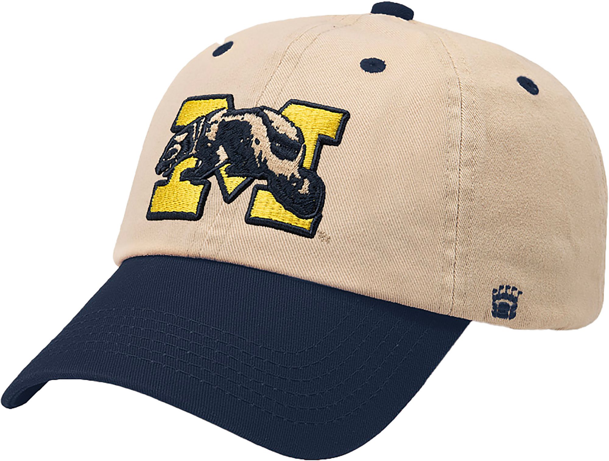 Homefield Adult Michigan Wolverines Natural Vintage Dad Hat product image