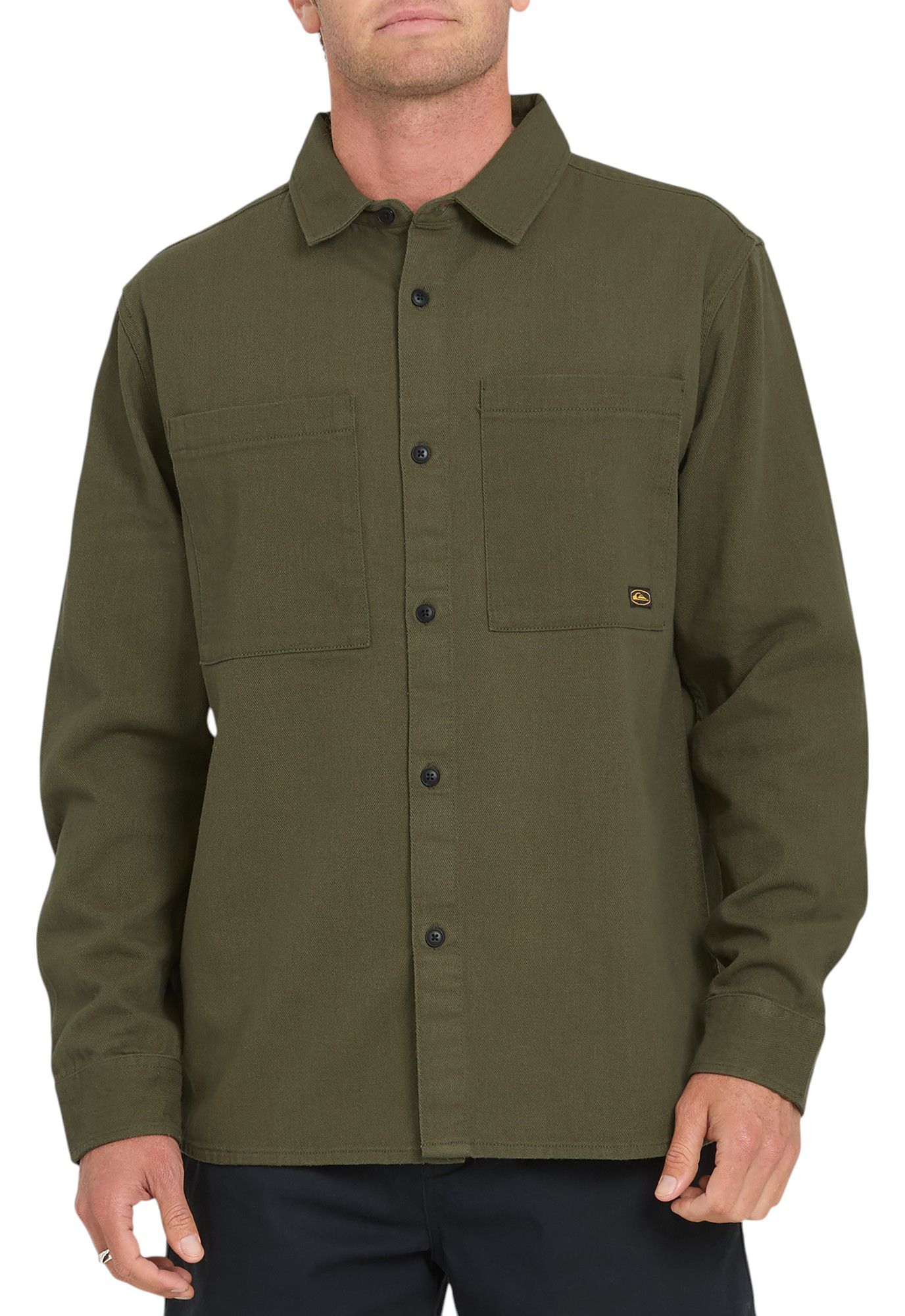 Quiksilver Men's Heron Long Sleeve Button Down Shirt product image