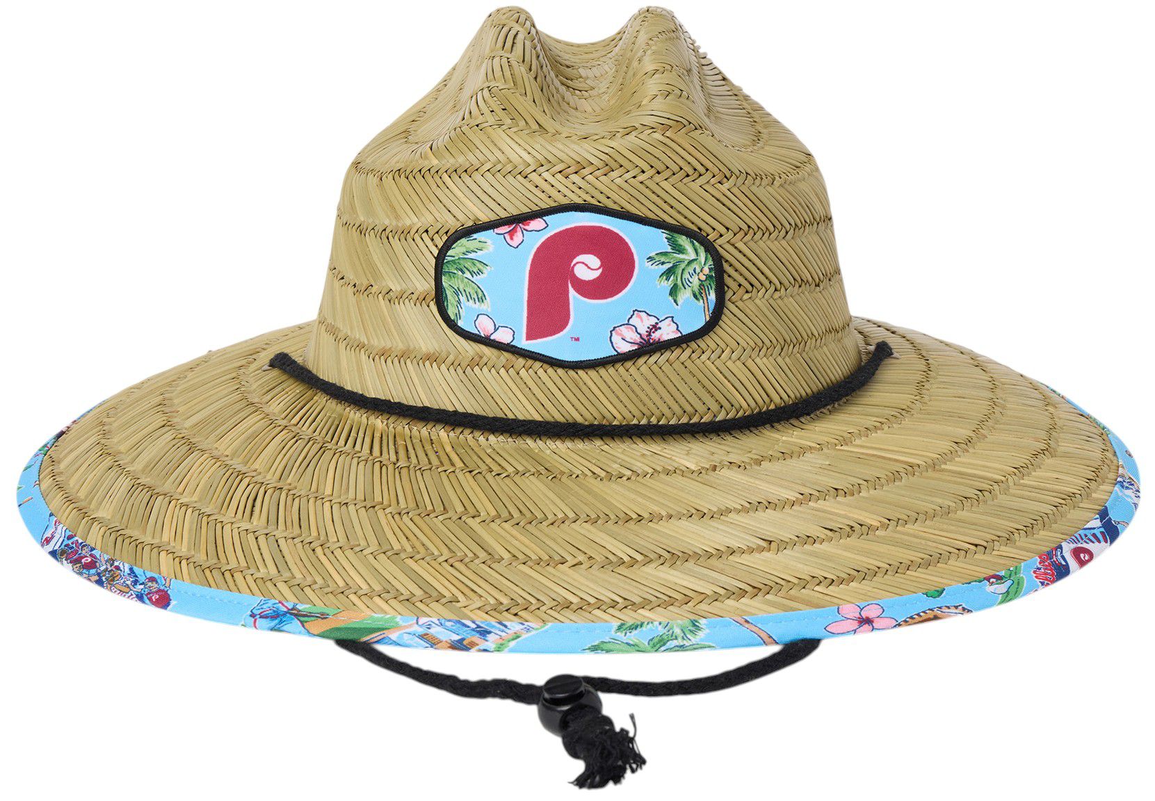 Reyn Spooner Adult Philadelphia Phillies Tan Scenic Straw Hat product image