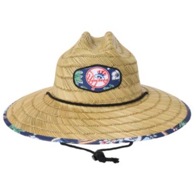 sorry, Reyn Spooner Adult New York Yankees Tan Scenic Straw Hat is currently out of stock
