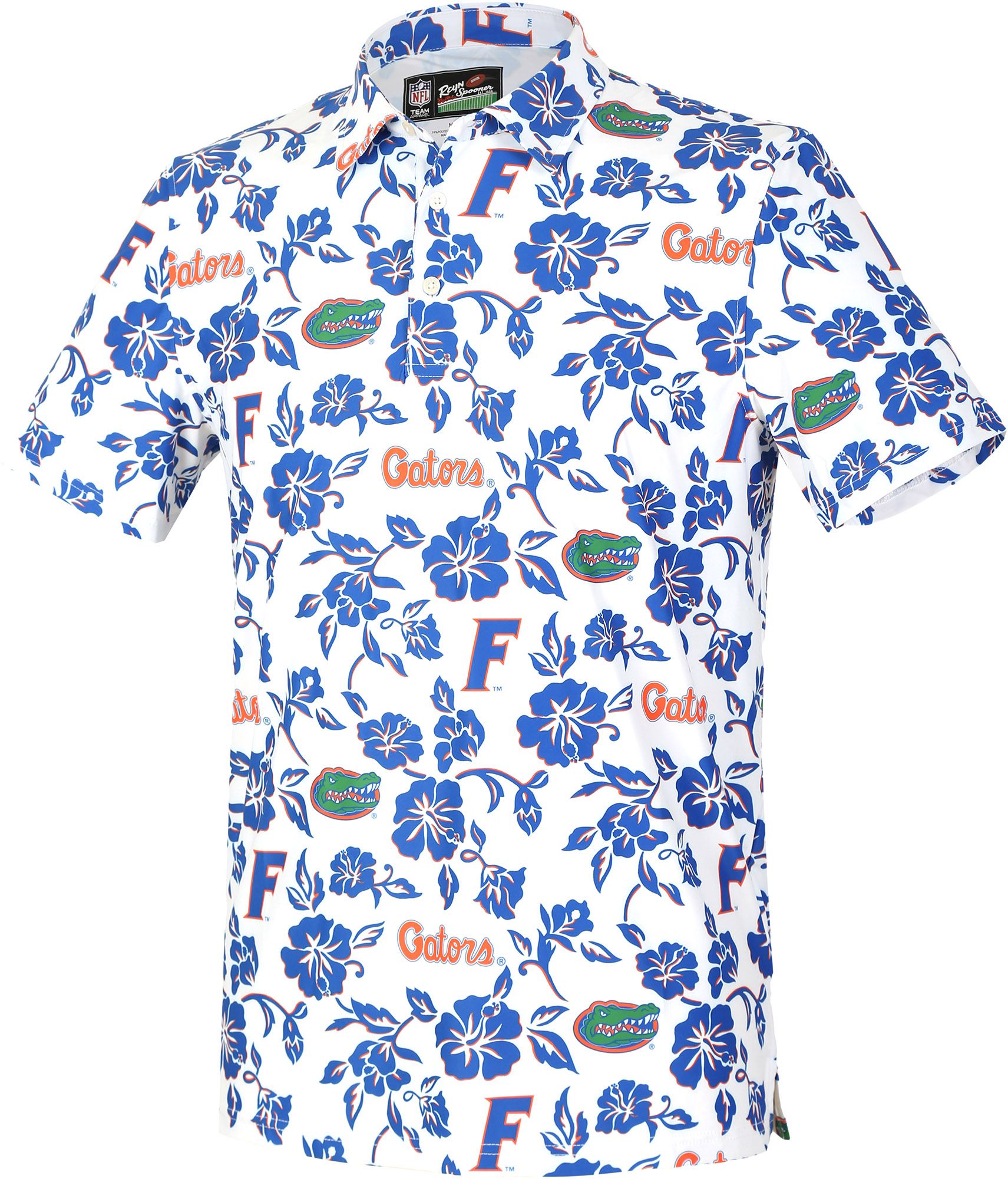 Reyn Spooner Men's Florida Gators White Game Day Polo product image