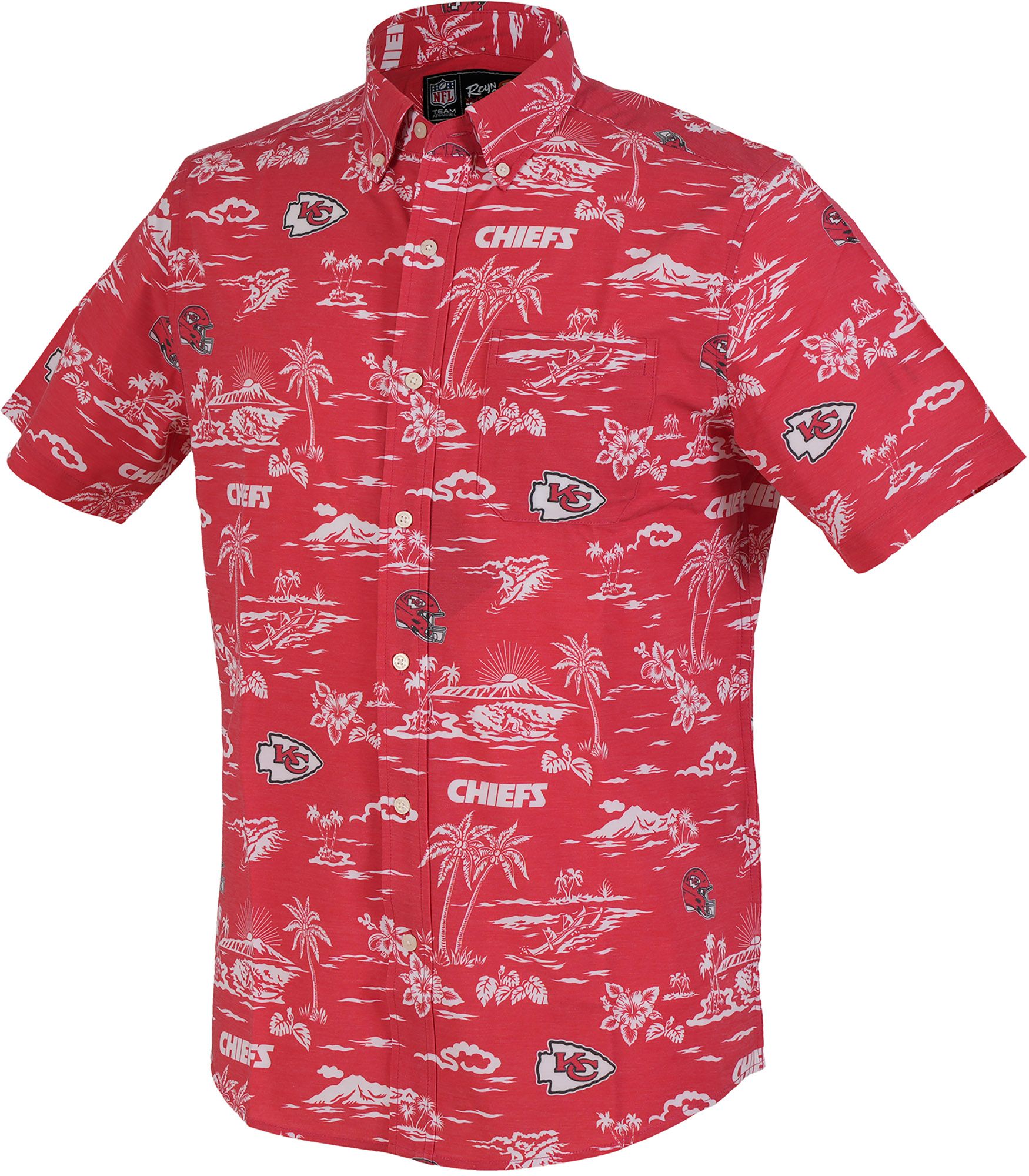 Reyn Spooner Men's Kansas City Chiefs Gameday Red Button Down Shirt product image