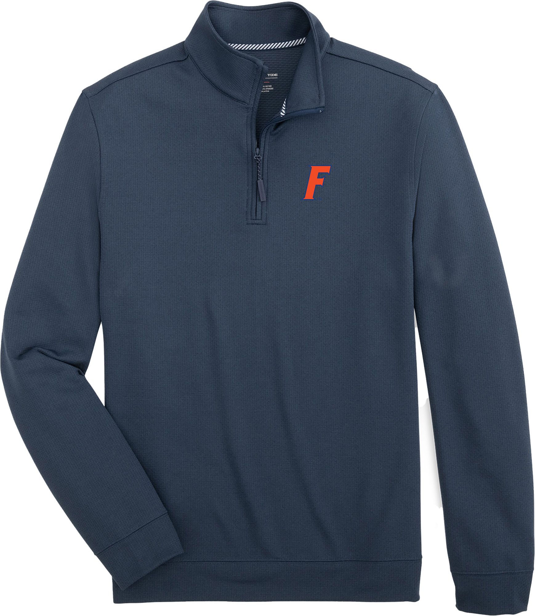Southern Tide Men's Florida Gators Navy Schooner Quarter-Zip Jacket product image