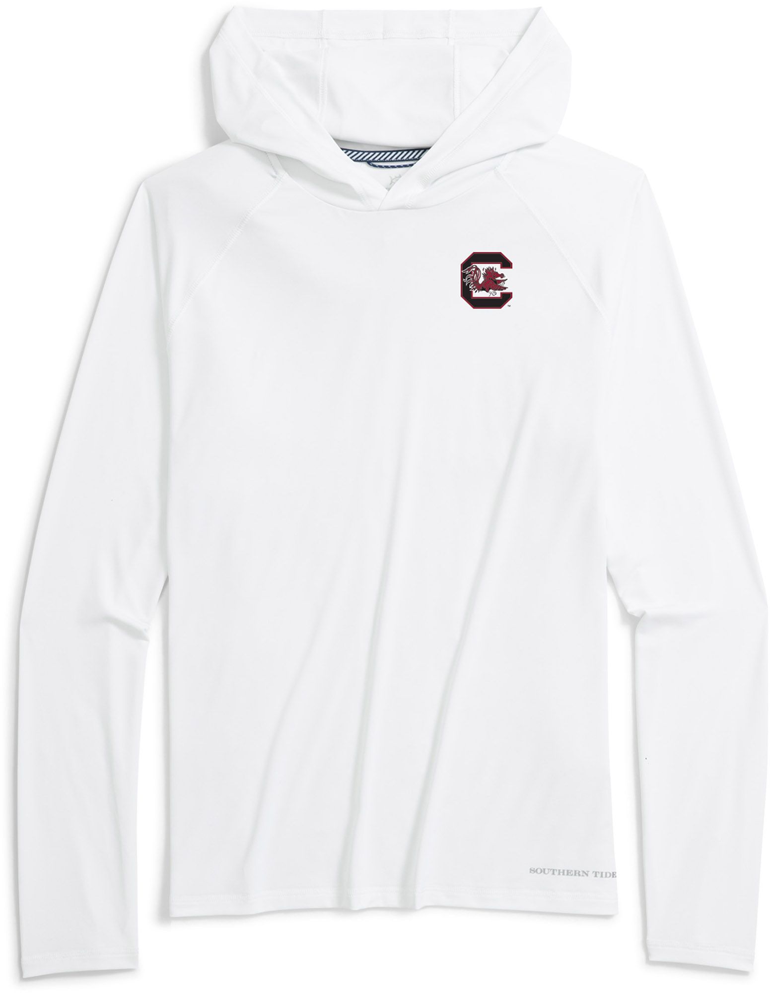 Southern Tide Men's South Carolina Gamecocks White brrr°-illiant Performance Hoodie product image