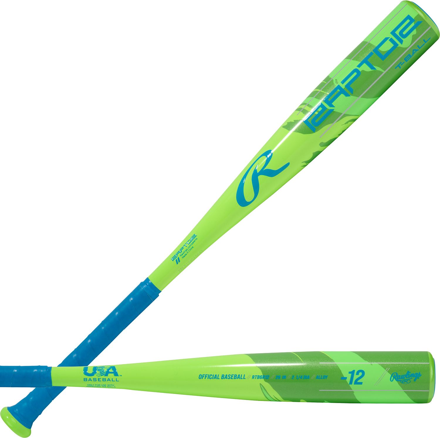 Rawlings Raptor USA Tee Ball Bat (-12) product image