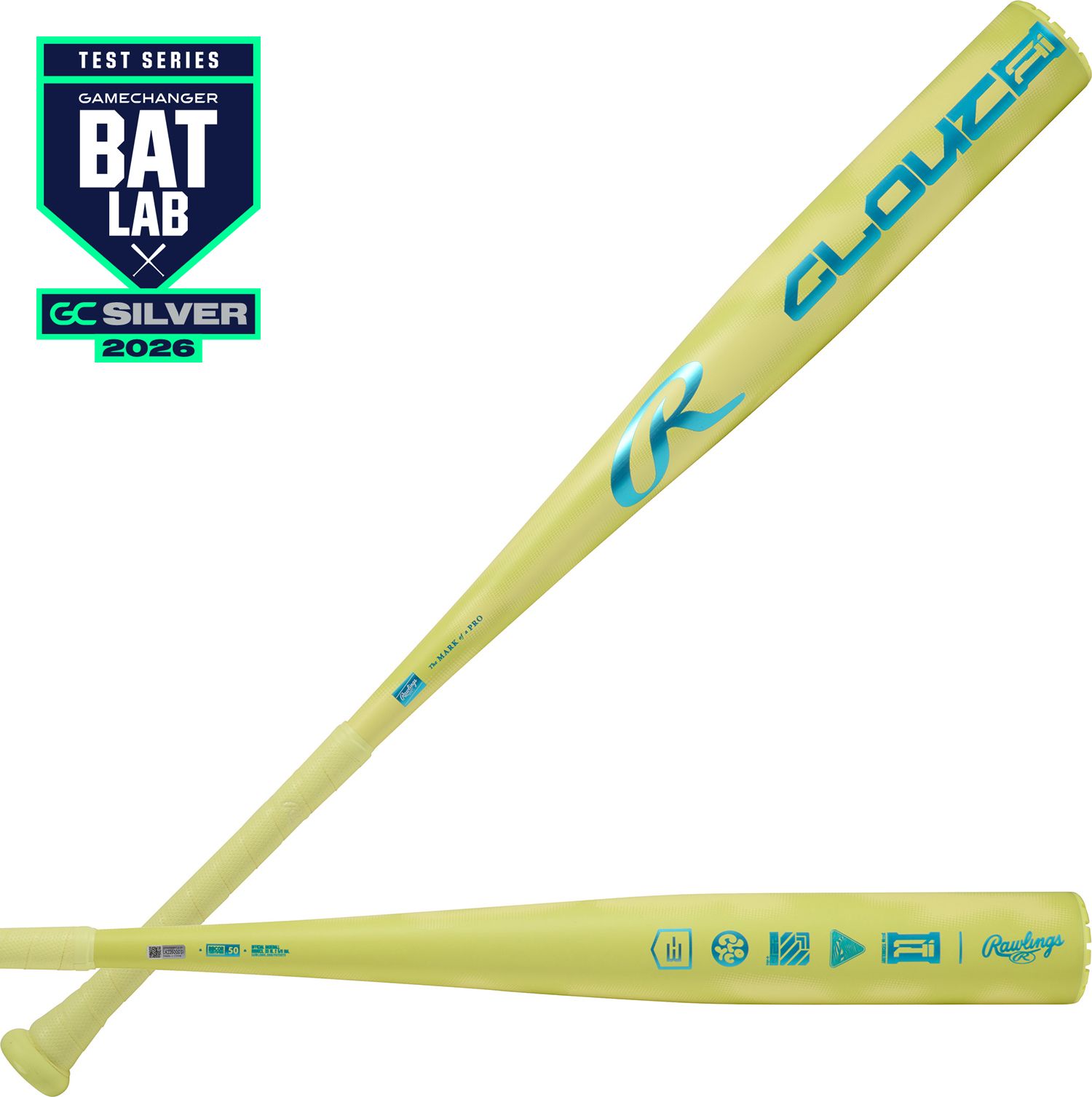 Rawlings Clout Ai BBCOR Bat 2026 (-3) product image