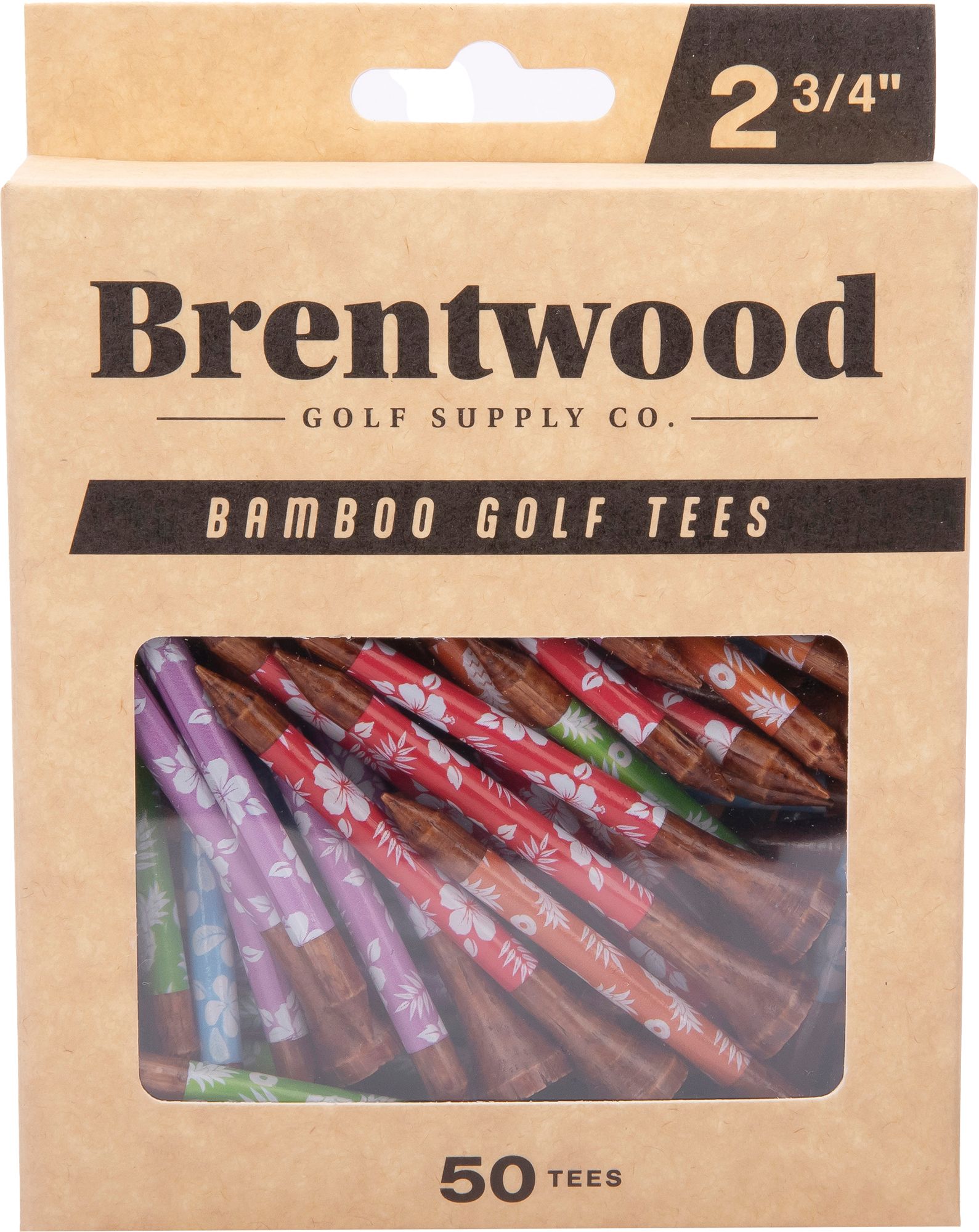 Brentwood Golf Supply 2.75" Aloha Golf Tees - 50 Pack product image