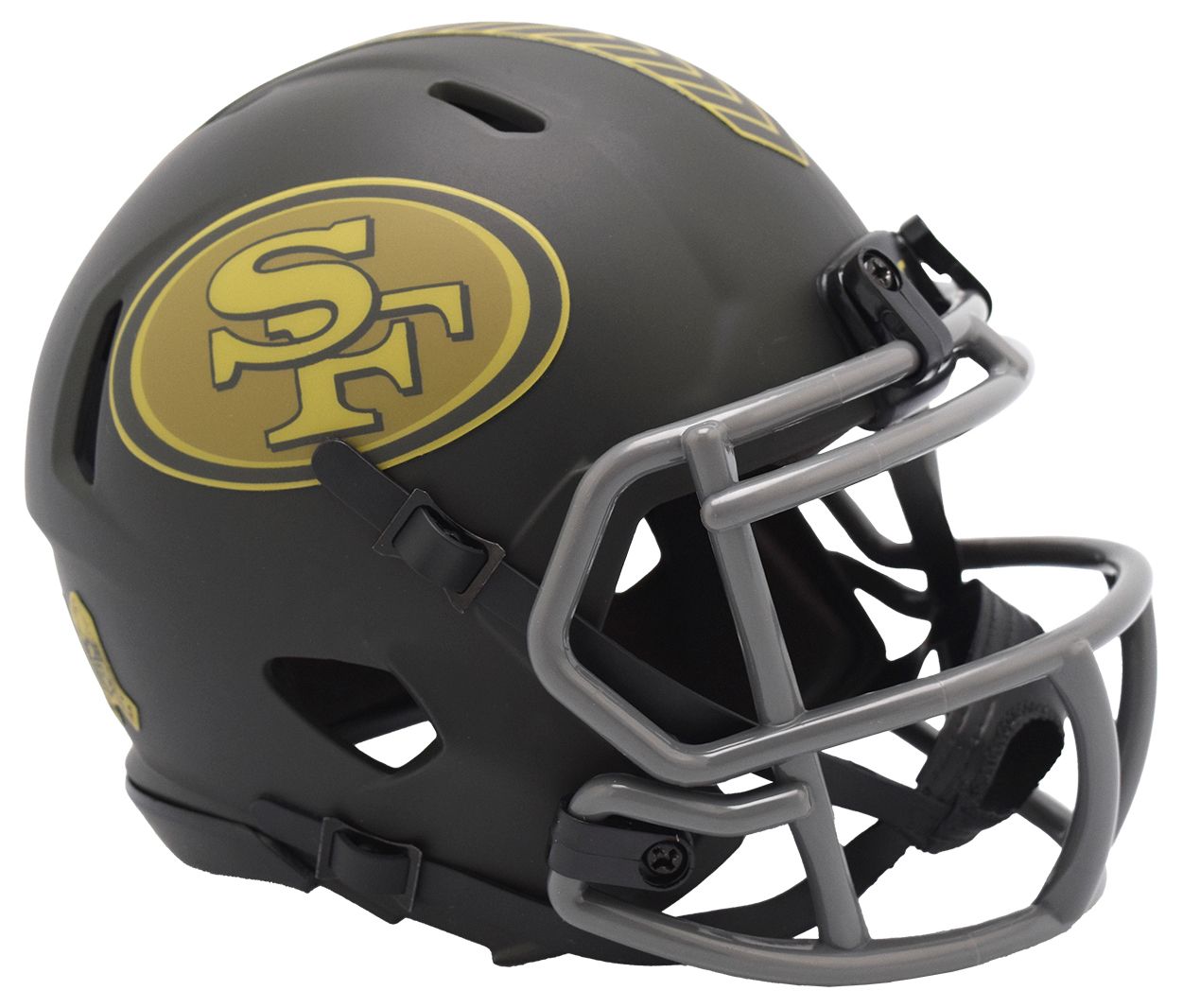 Riddell San Francisco 49ers 2025 Salute to Service Mini Helmet product image