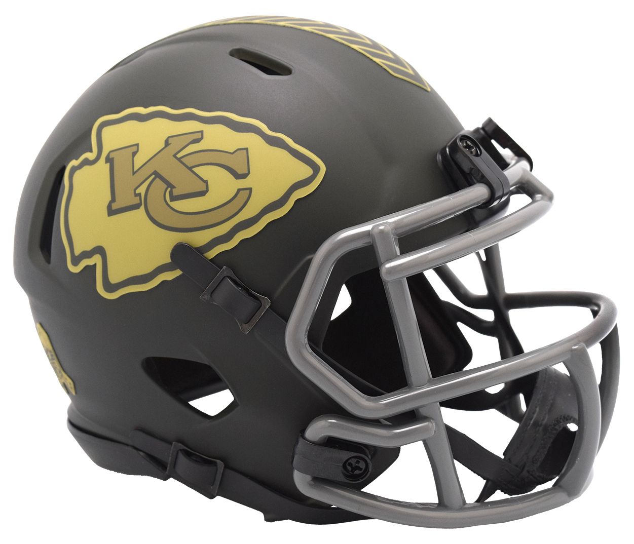 Riddell Kansas City Chiefs 2025 Salute to Service Mini Helmet product image