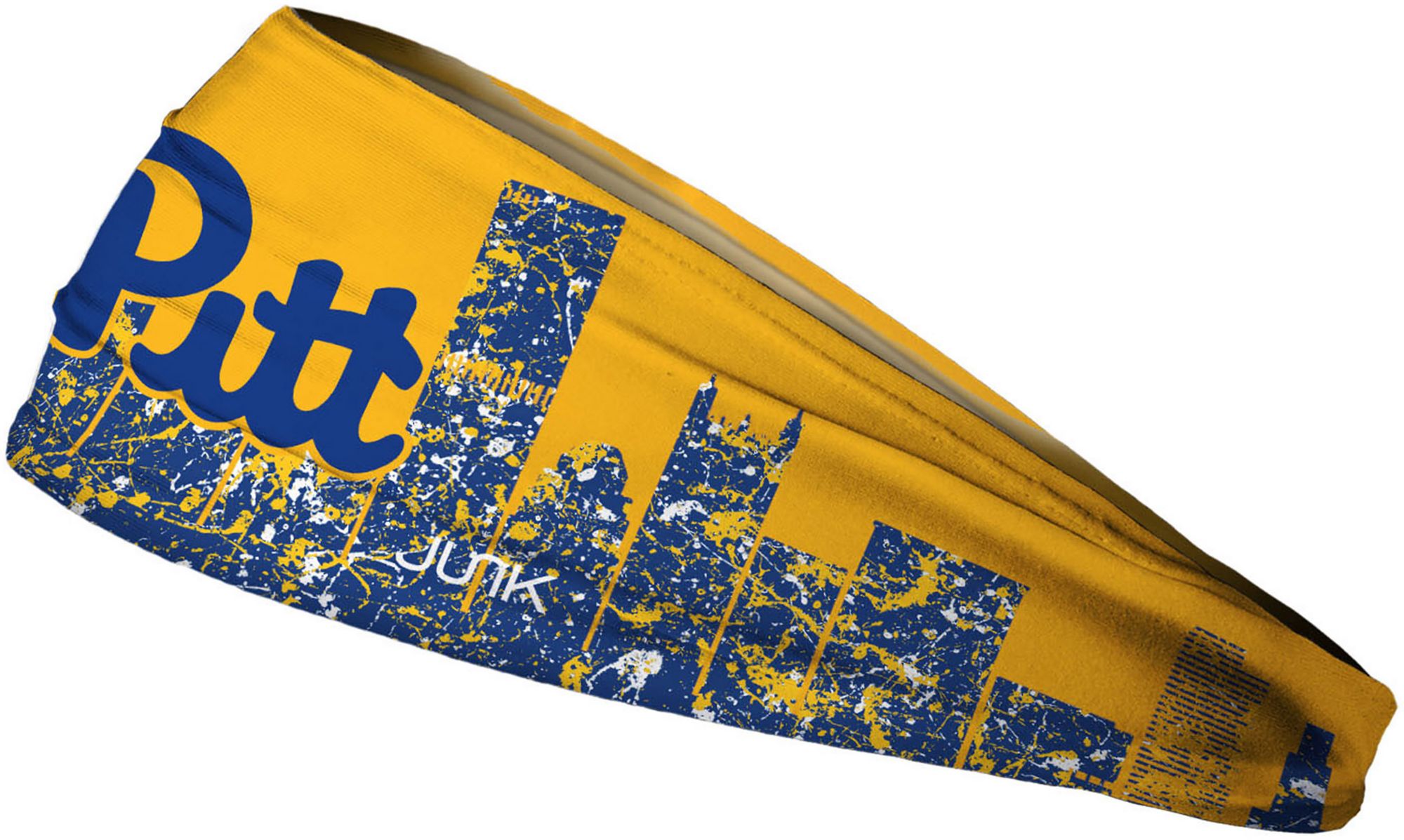 JUNK Brands Adult Pitt Panthers Gold Script Big Band Lite Headband product image