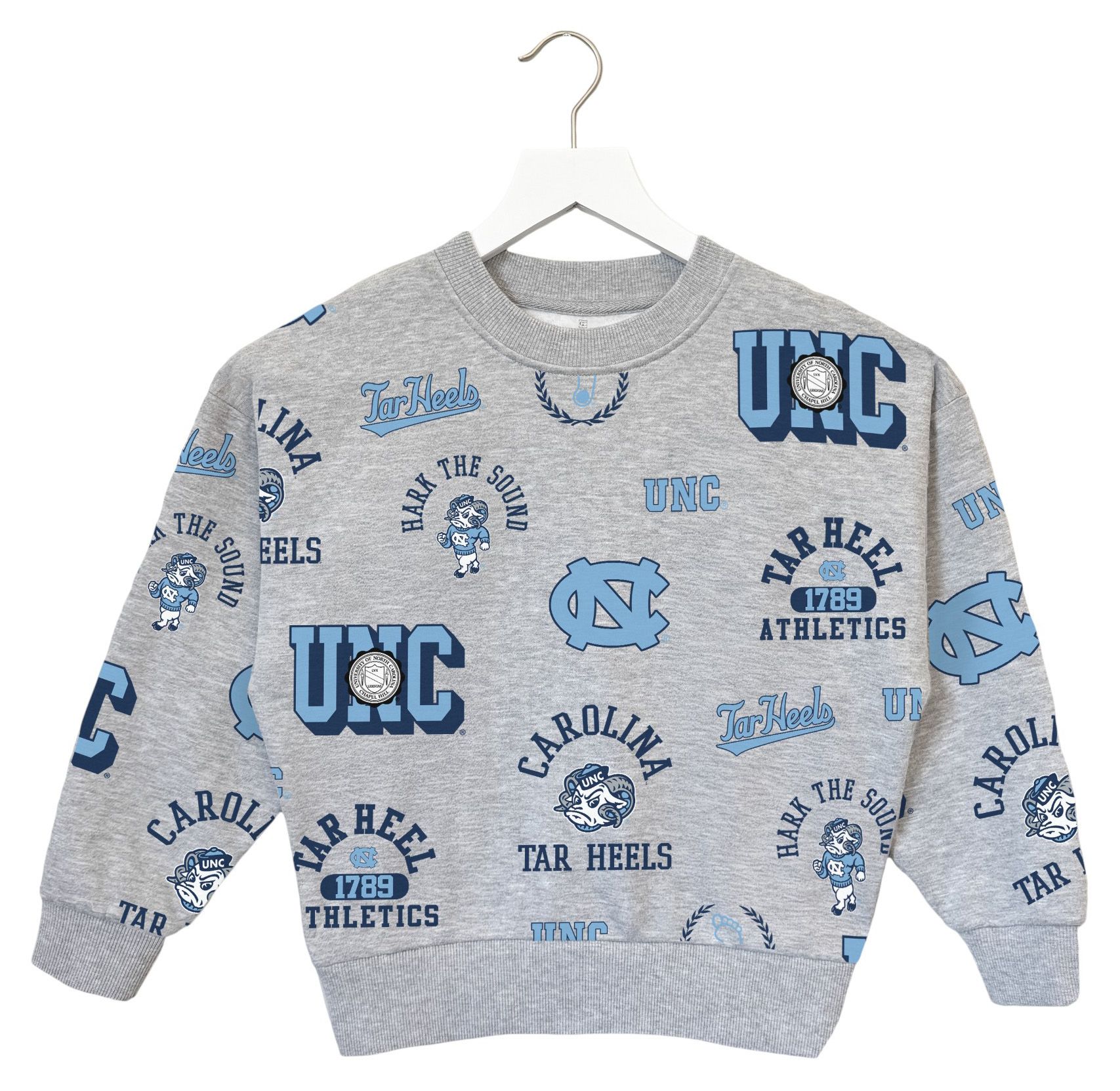 Gameday Couture Youth North Carolina Tar Heels Grey Repeat Sweatshirt product image