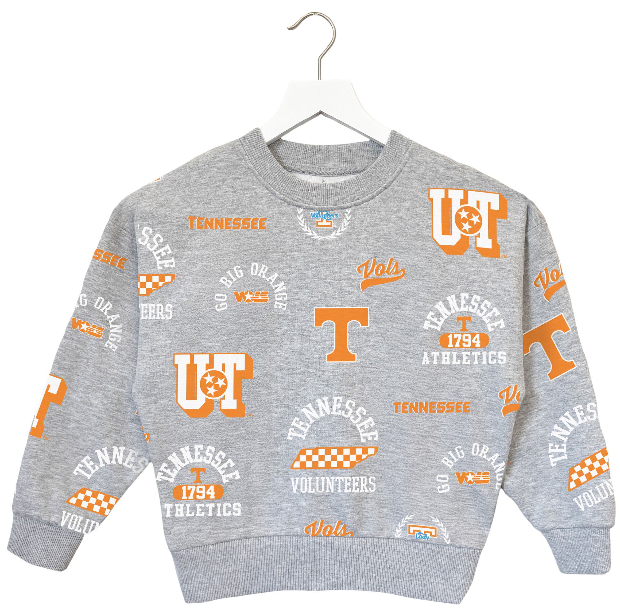 Gameday Couture Youth Tennessee Volunteers Grey Repeat Sweatshirt product image
