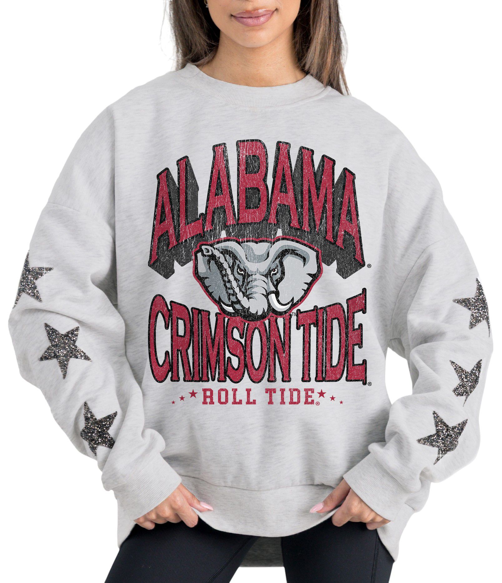 Gameday Couture Women's Alabama Crimson Tide Grey Crewneck Sweatshirt product image