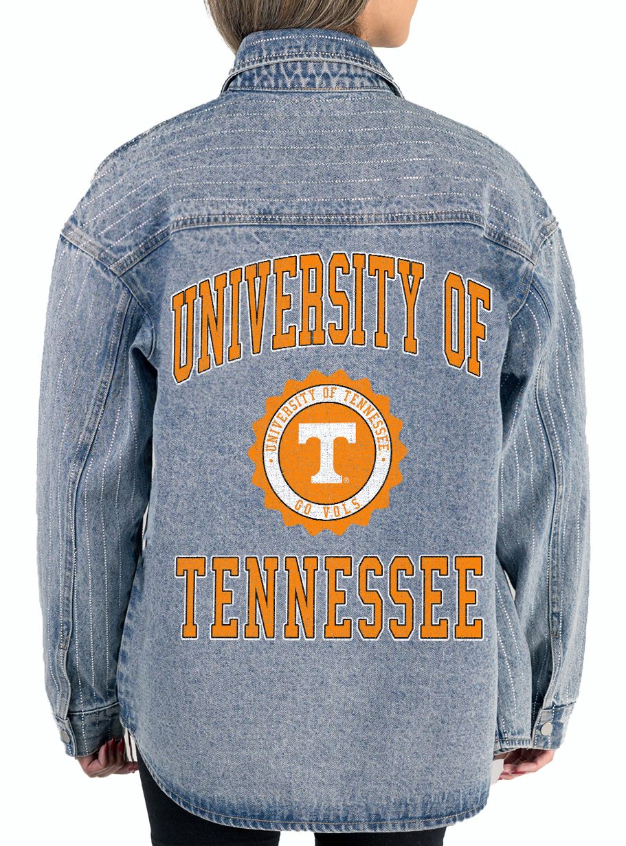 Gameday Couture Women's Tennessee Volunteers Denim Instant Replay Jacket product image