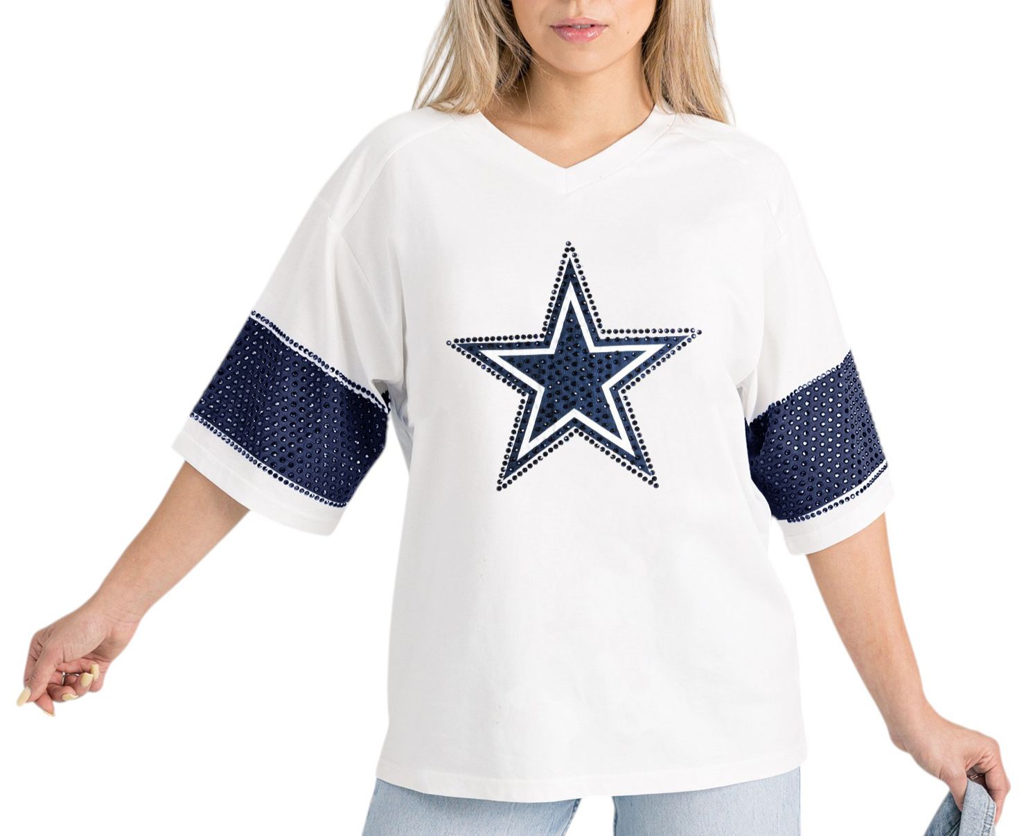 Gameday Couture Women's Dallas Cowboys White Signature Move Short Sleeve T-Shirt product image