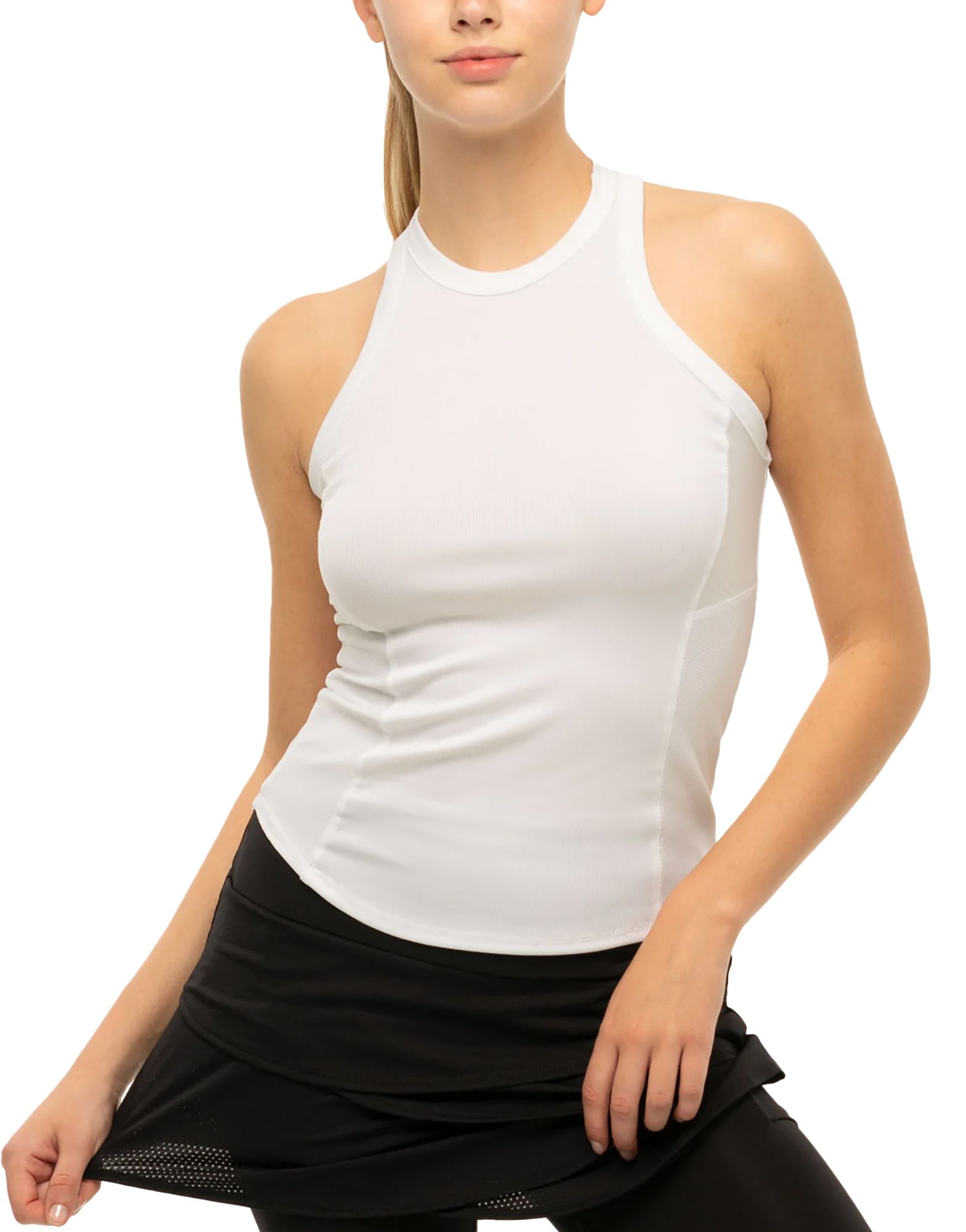 Lucky In Love Women's One Love Rib Tennis Tank Top product image