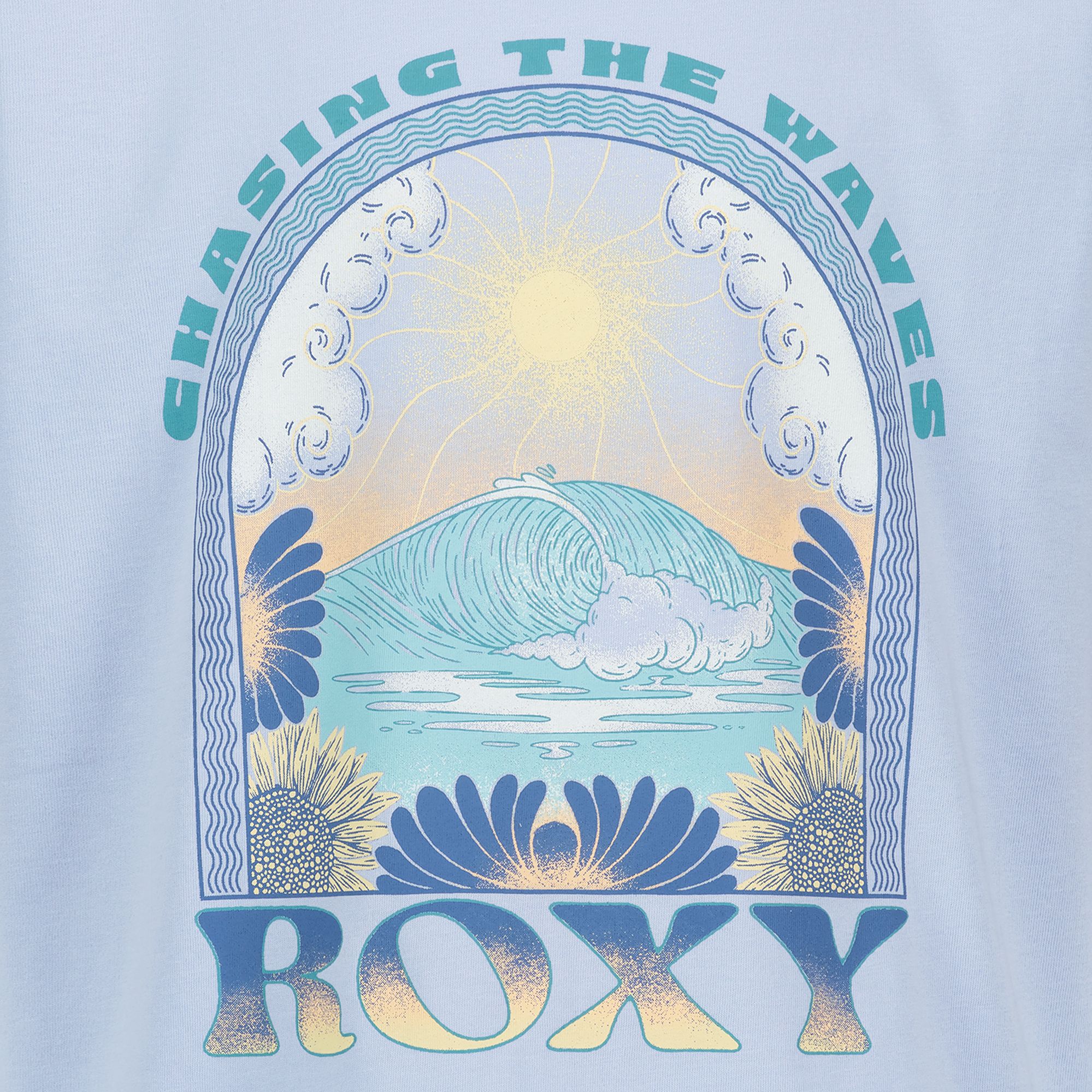 Roxy Girls' Chasing Waves Oversized Graphic Tee product image
