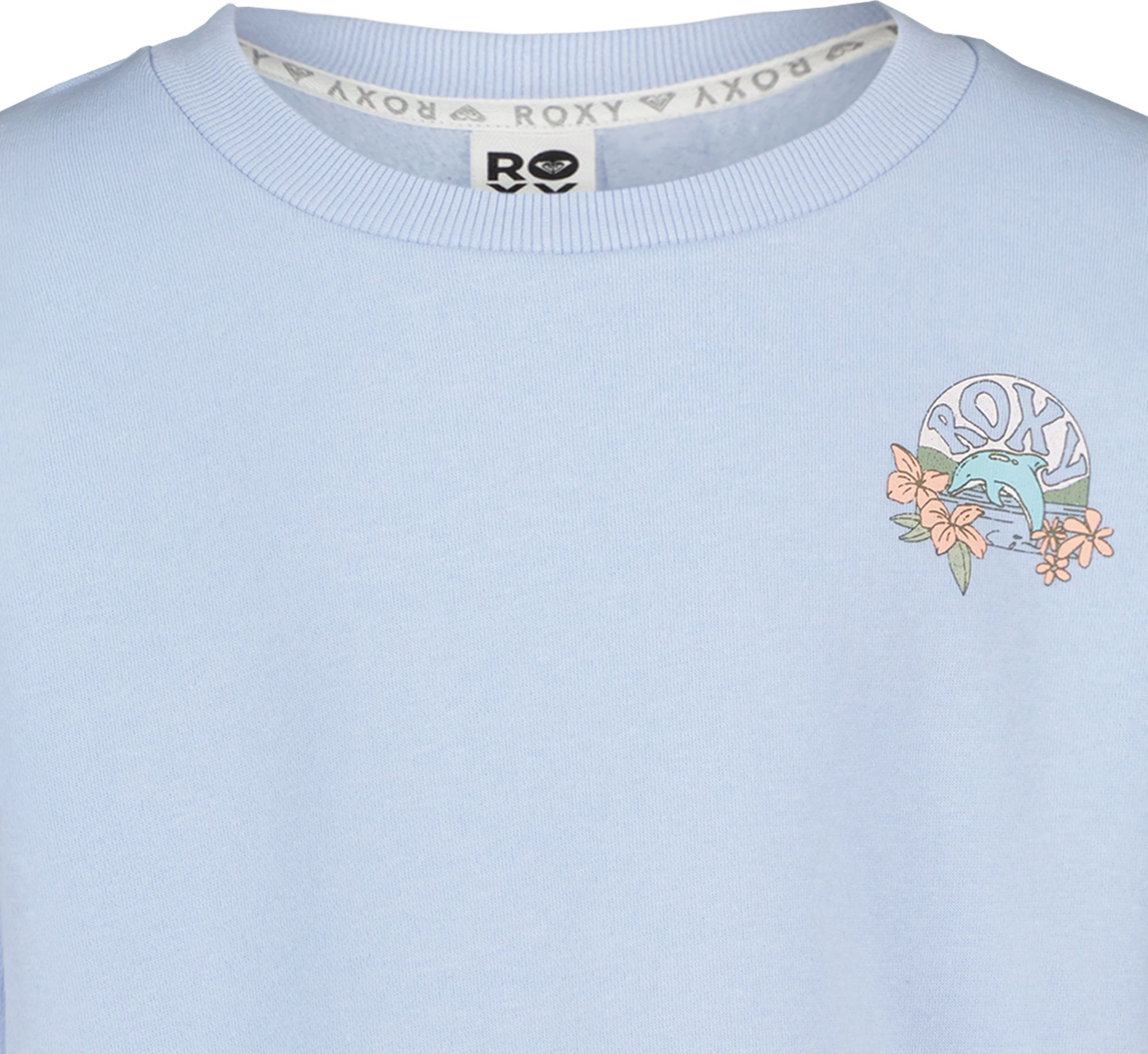Roxy Girls' Ocean Explorer Fleece Crew Graphic Pullover product image