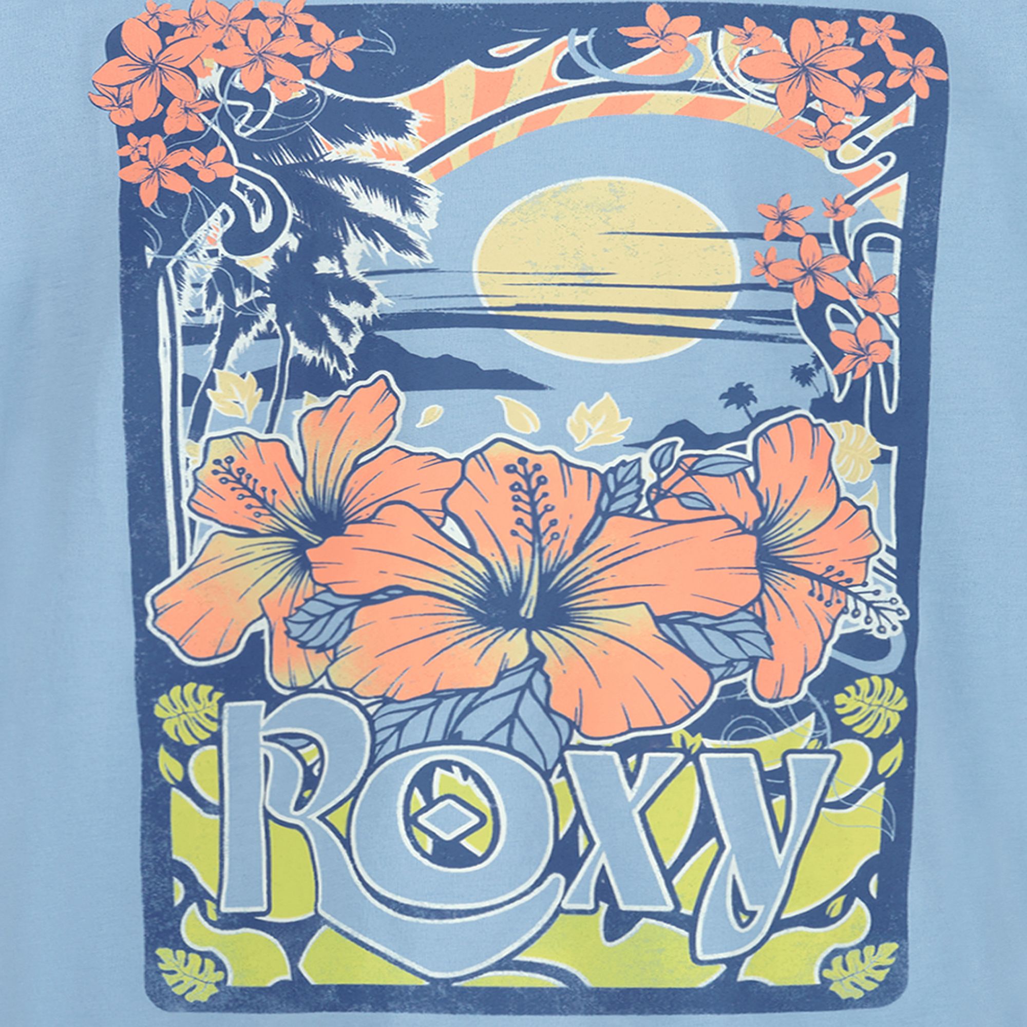Roxy Girls' Low Tide Oversized Graphic Tee product image
