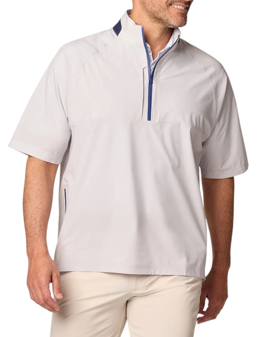 Johnnie-O Men's Stealth Stowable Short Sleeve Rain Golf Jacket product image