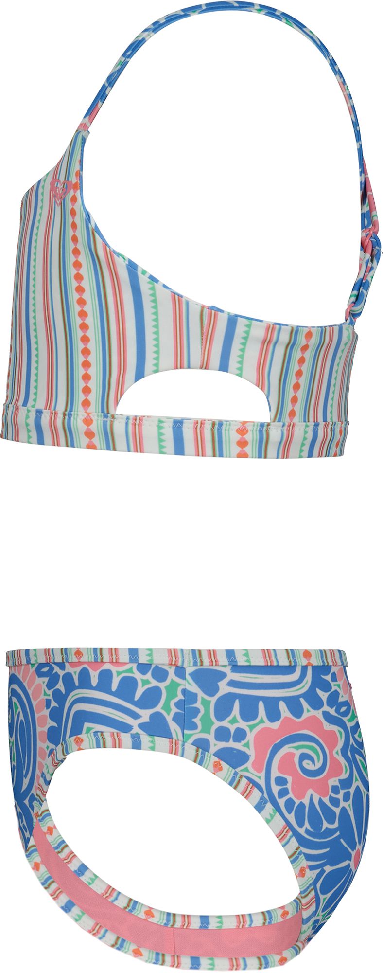 Roxy Girls' Cascais Floral Reversible Bikini Set product image