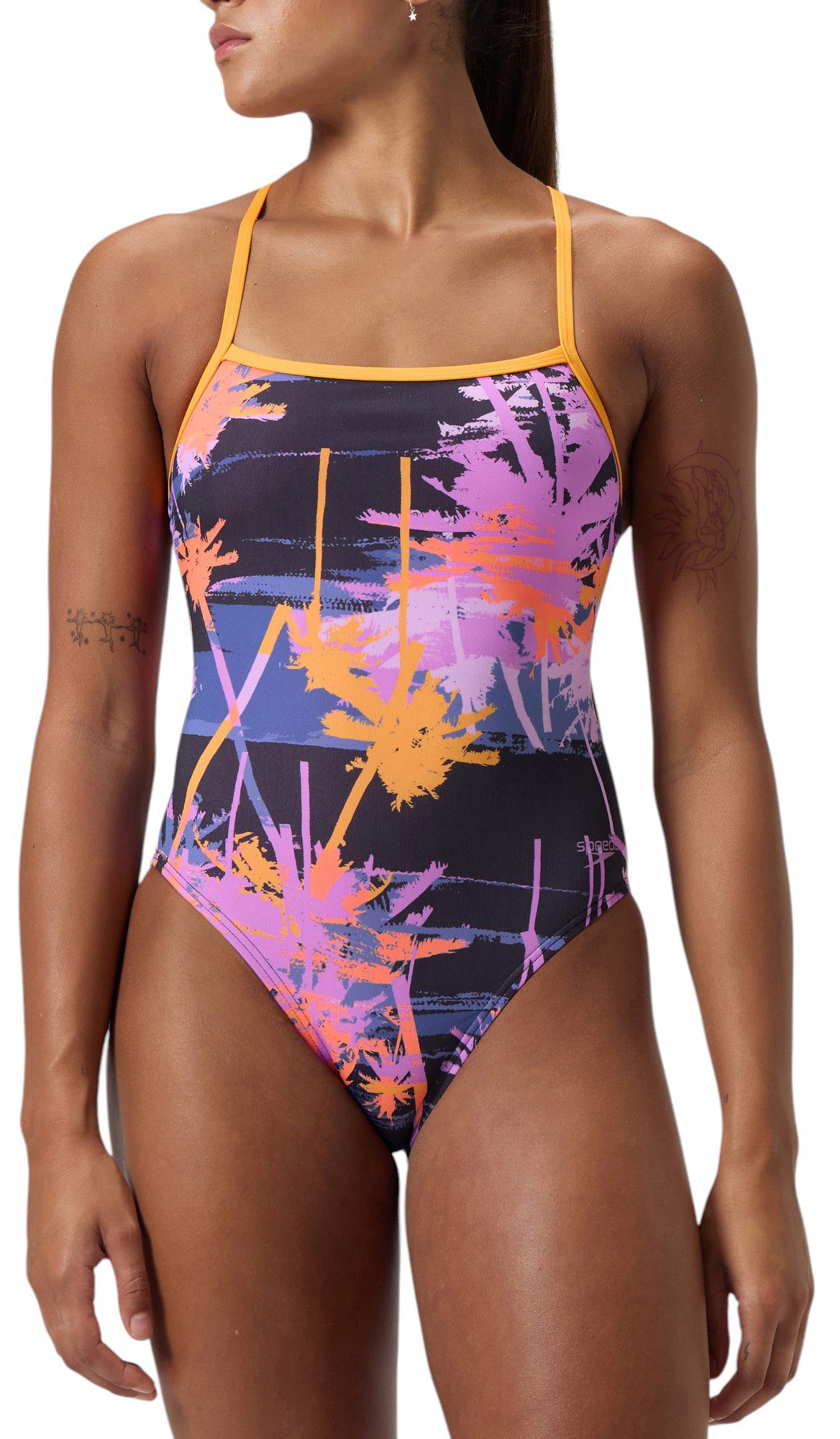 Speedo Women's Printed Web Back One-Piece Swimsuit product image