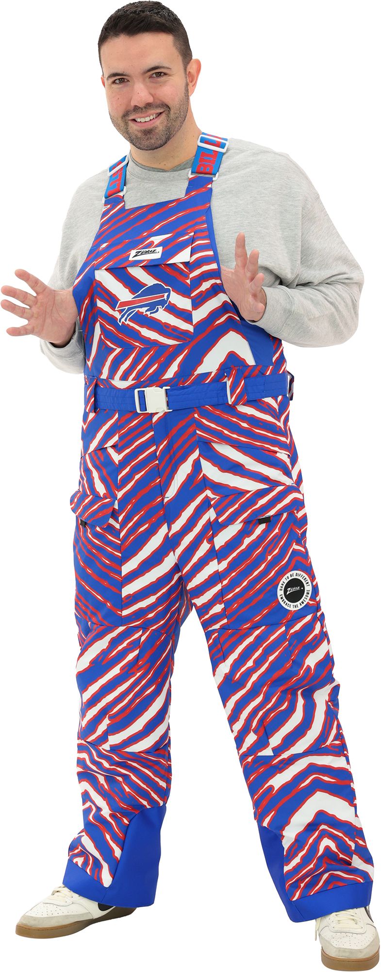 Zubaz Adult Buffalo Bills Blizzard Snow Bib product image