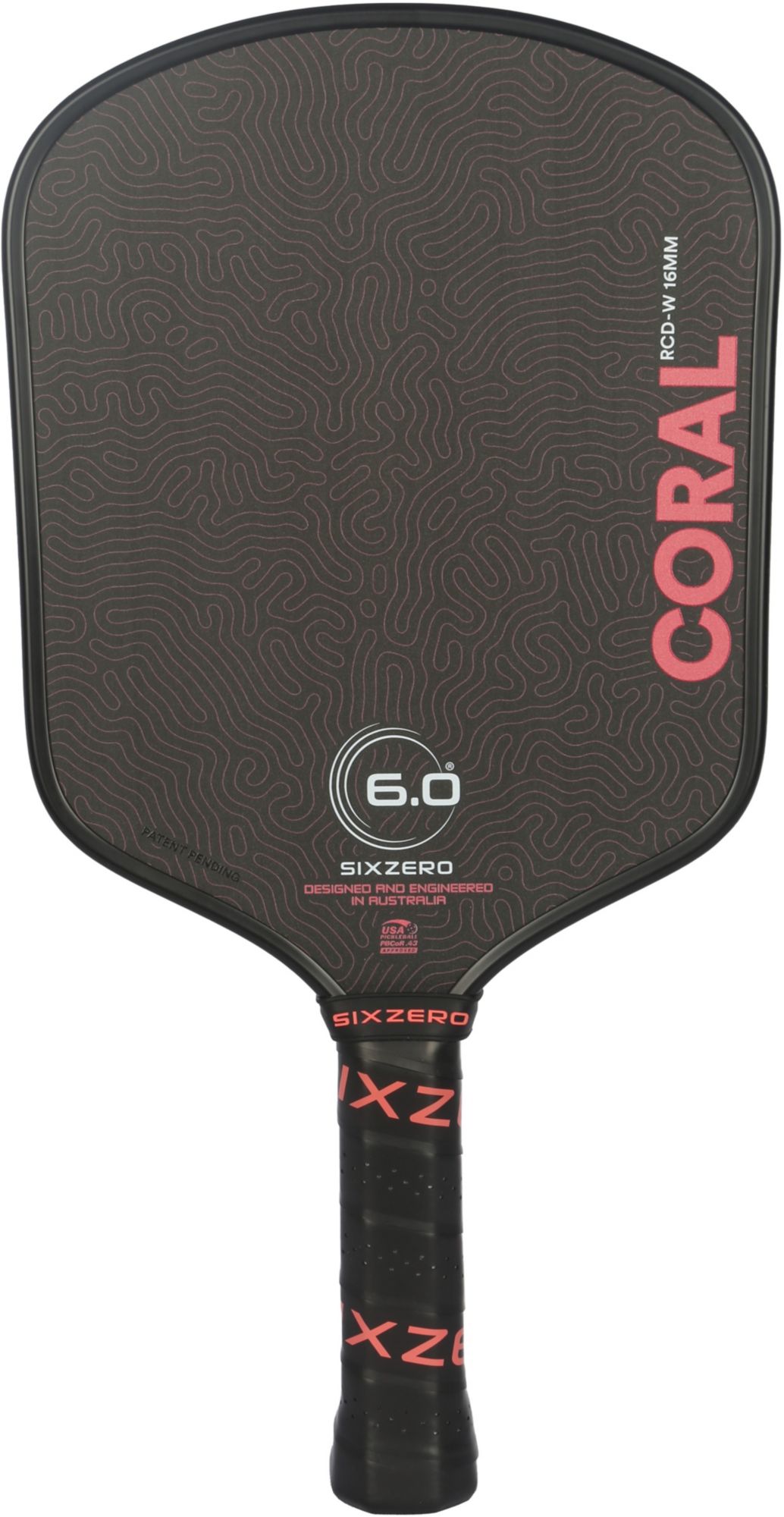 Six Zero Coral 16mm Pickleball Paddle product image
