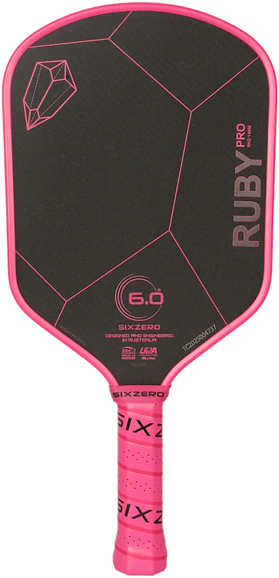 Six Zero Ruby Pro 14mm Pickleball Paddle product image
