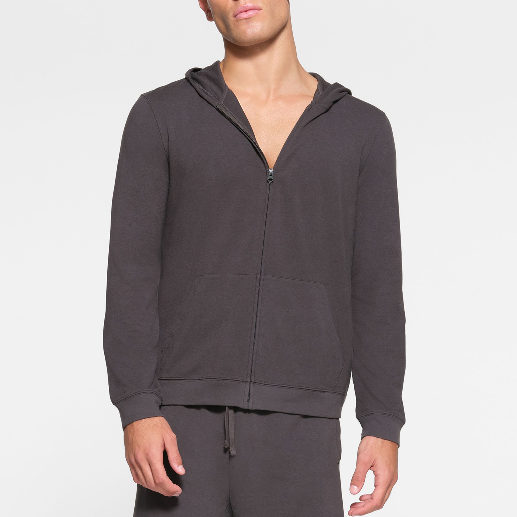 SKIMS Men's Jersey Lounge Zip Up Hoodie product image