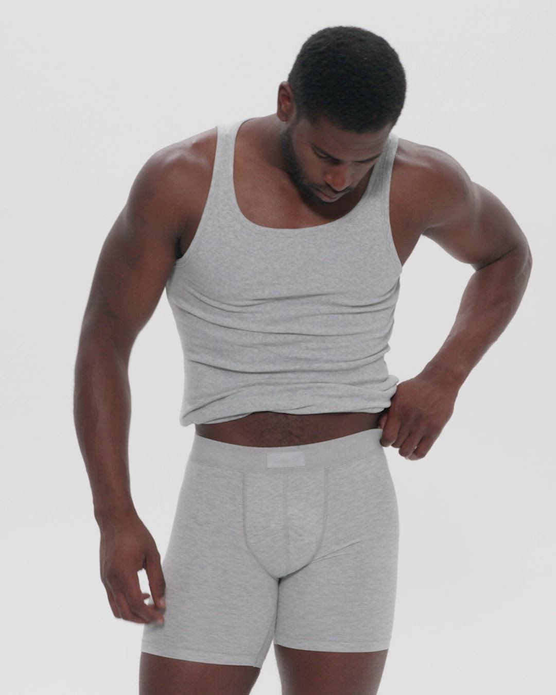 SKIMS Men's Cotton 3'' Boxer Briefs - 3 Pack product