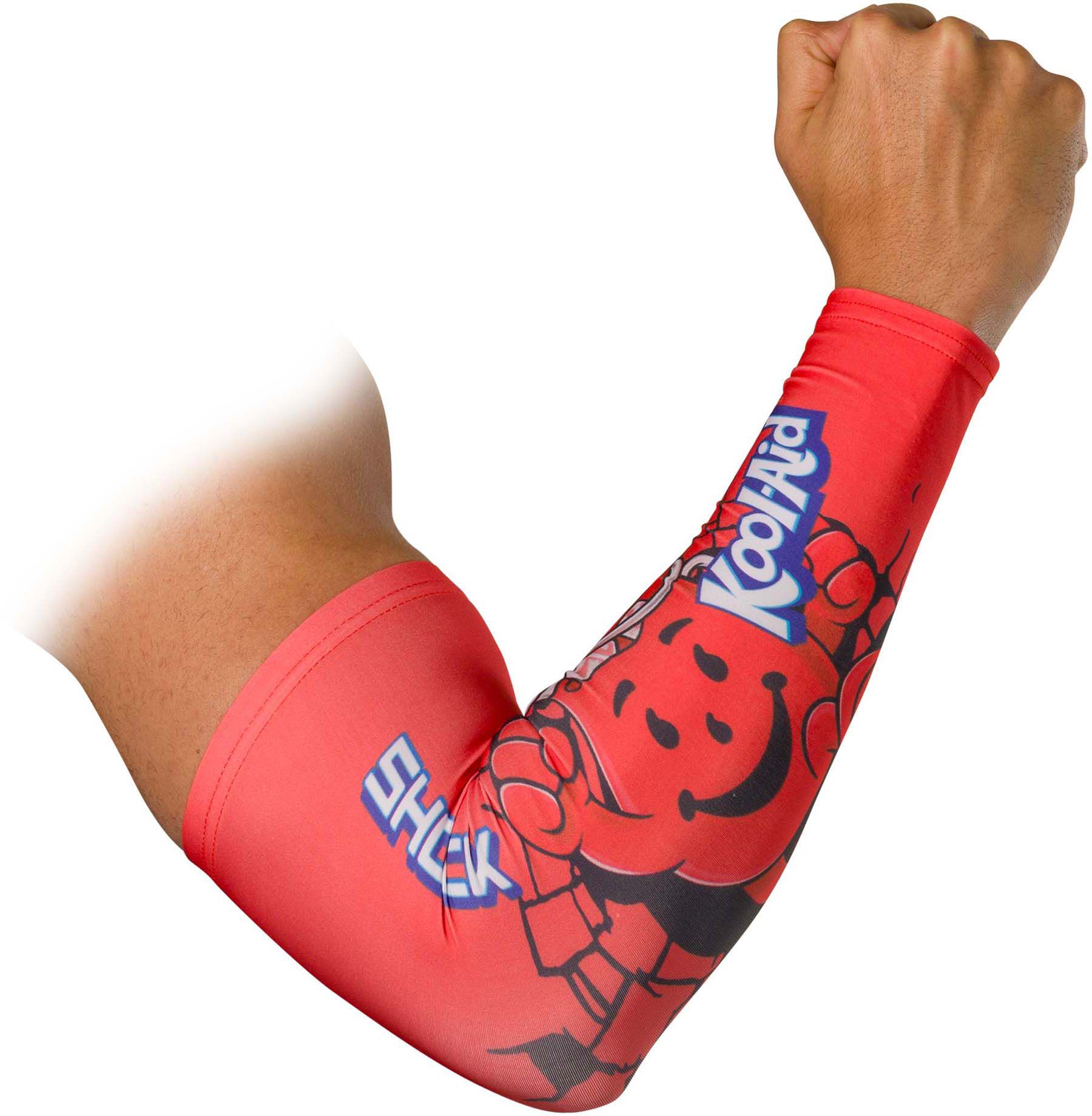 Shock Doctor Showtime Compression Football Arm Sleeve - Kool Aid product image