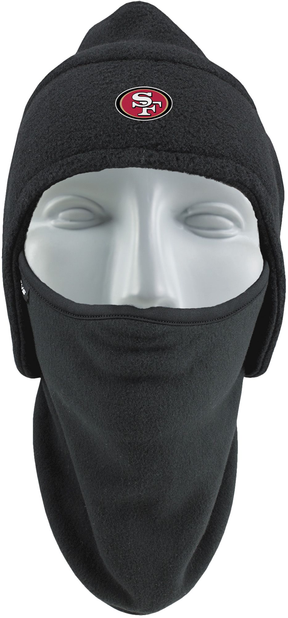 Seirus Adult San Francisco 49ers Black Quick Draw Original Balaclava product image