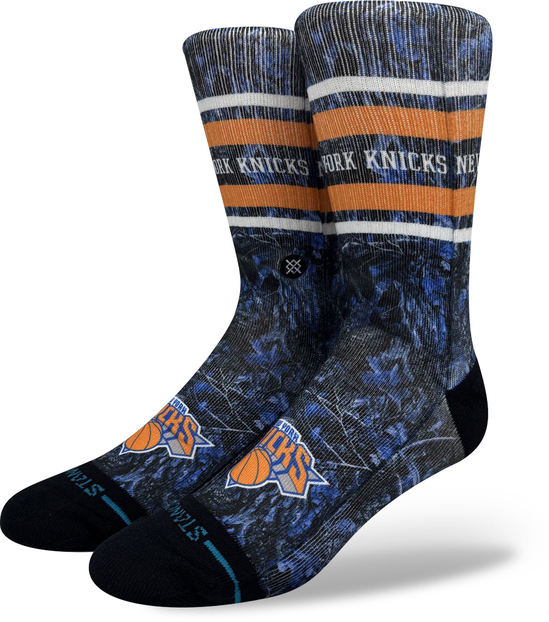 Stance Adult New York Knicks Camo Trees Crew Socks product image