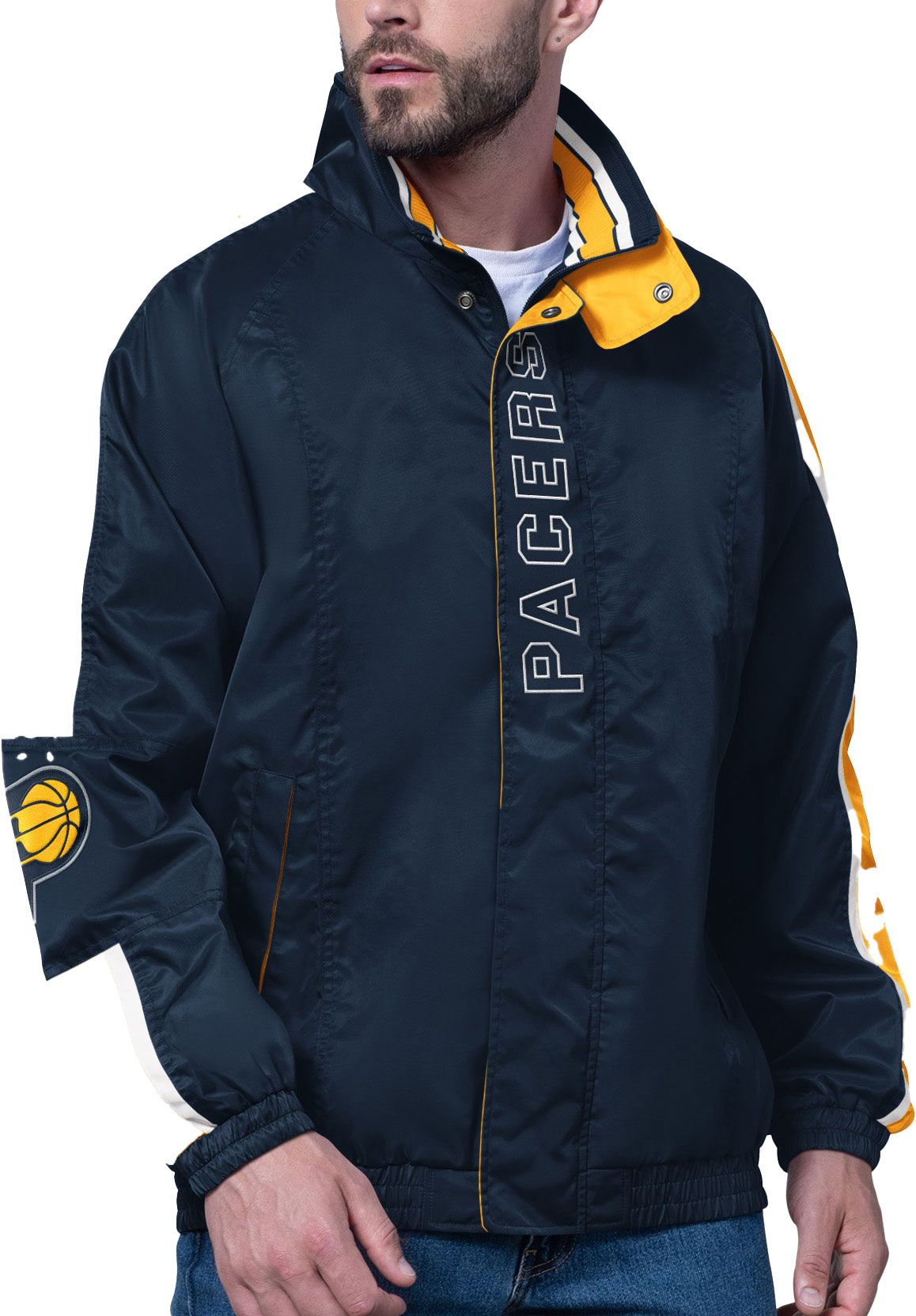Starter Men's Indiana Pacers Blue Freestyle Jacket product image