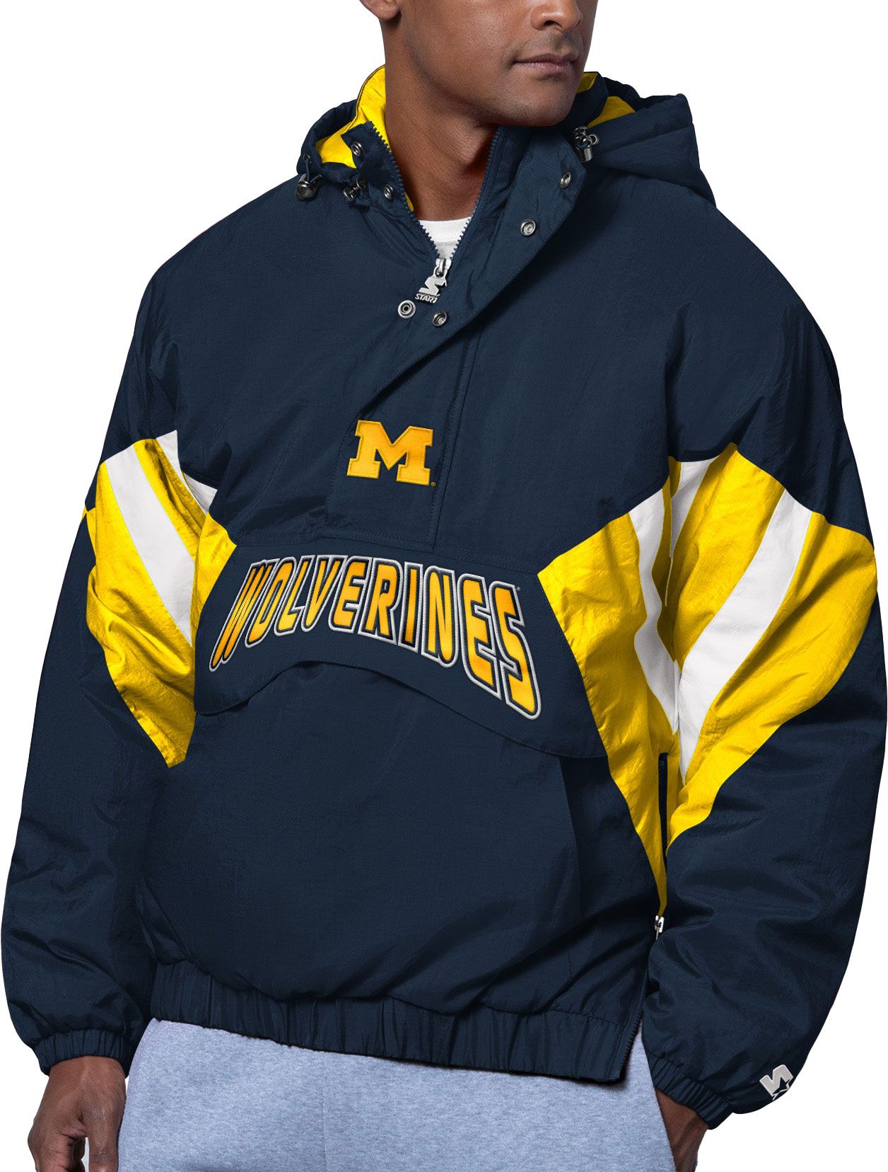 Starter Men's Michigan Wolverines The Line Up Jacket product image