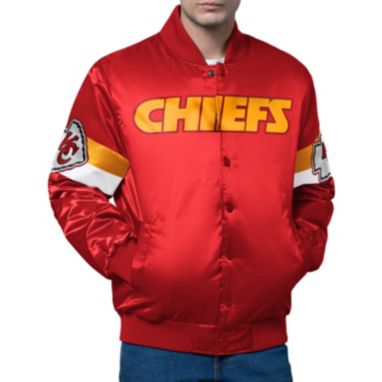 sorry, Starter Men's Kansas City Chiefs Triple Option Jacket is currently out of stock